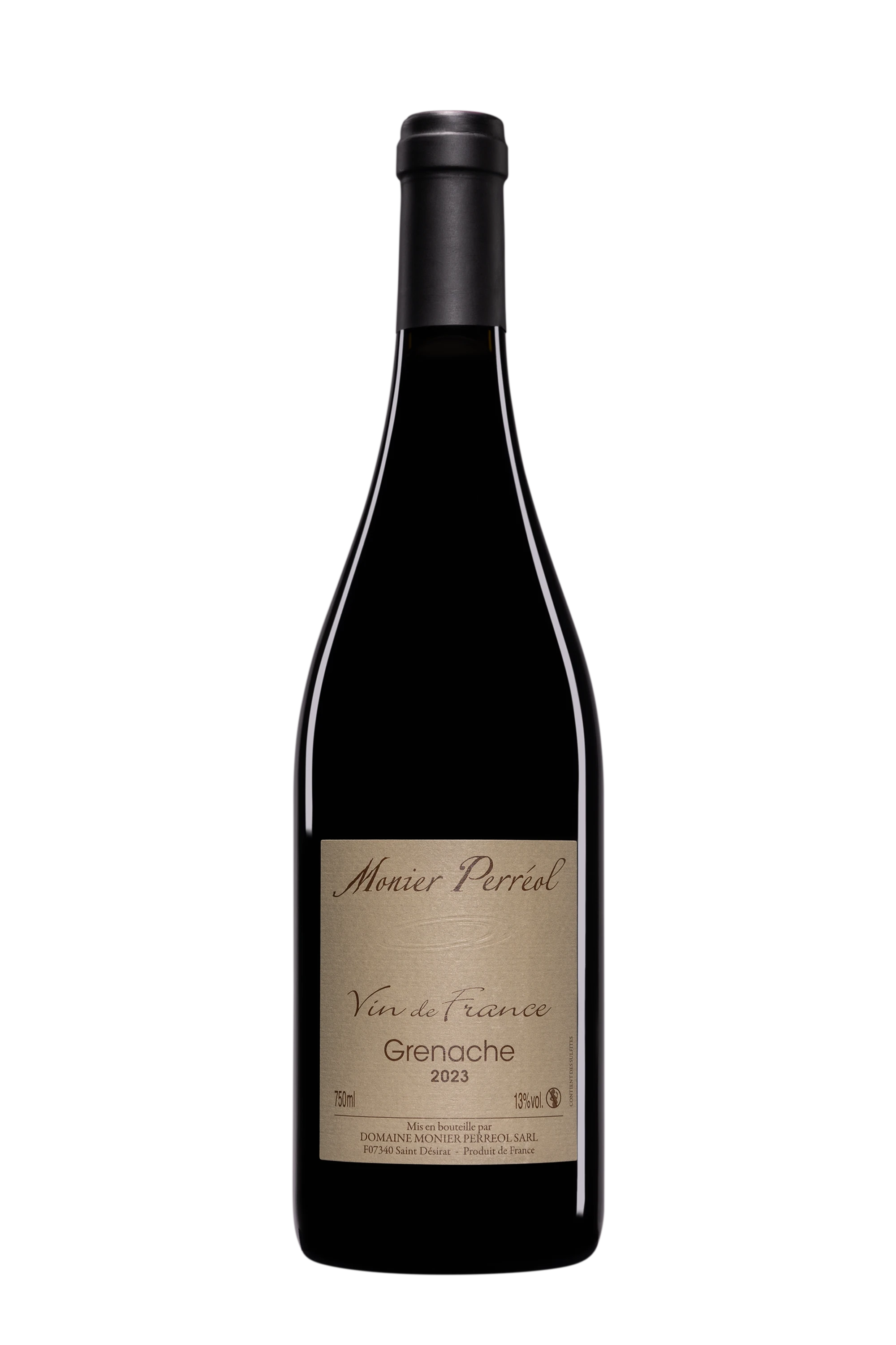 Domaine Monier Perréol - Vin de France "Grenache" Rouge 2023 13°, 75cl