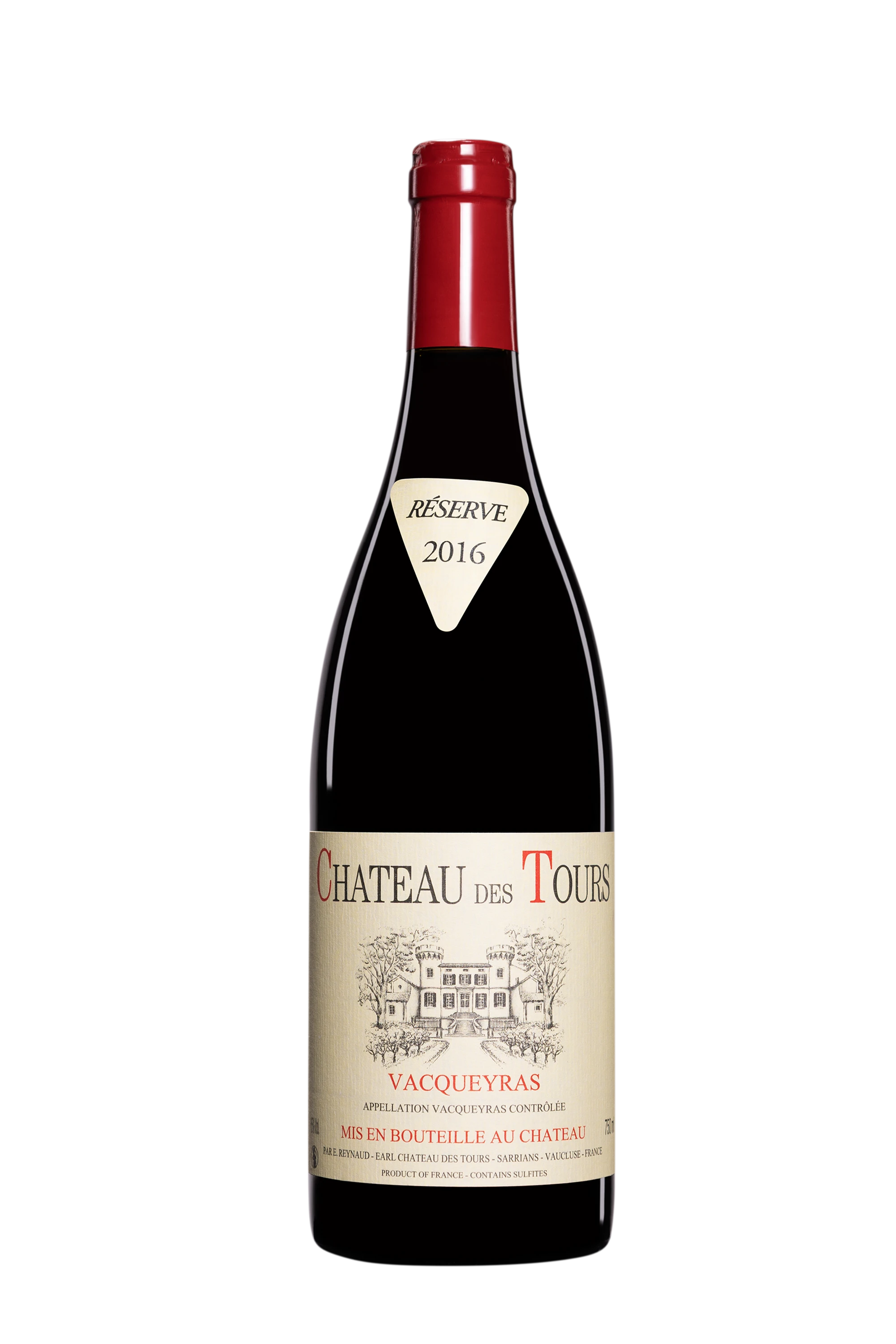 Château des Tours - Vacqueyras Rouge 2016 15°, 75cl