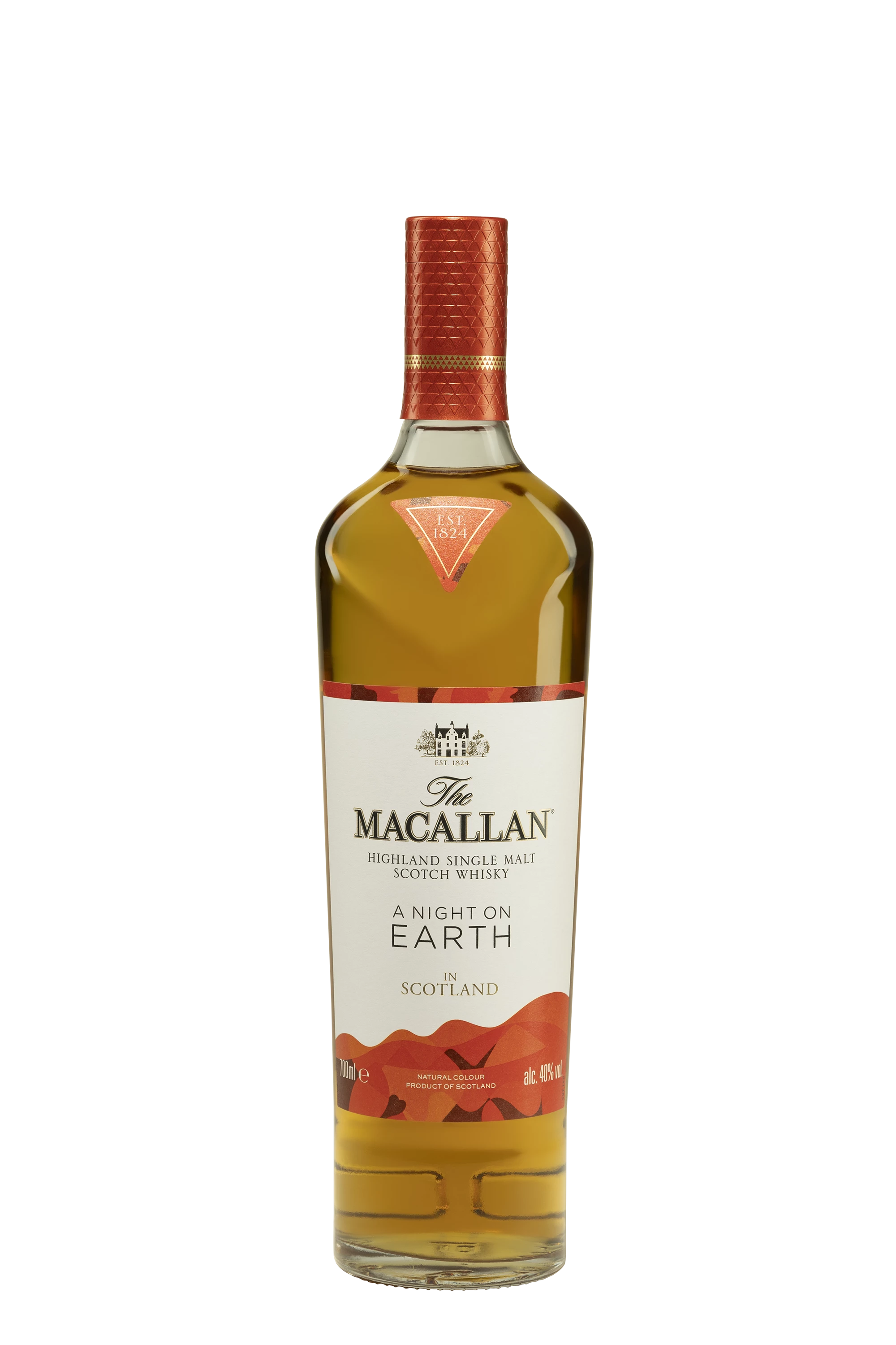 The Macallan - Single Malt Scotch Whisky "A Night on Earth in Scotland" 40° Giftbox, 70cl