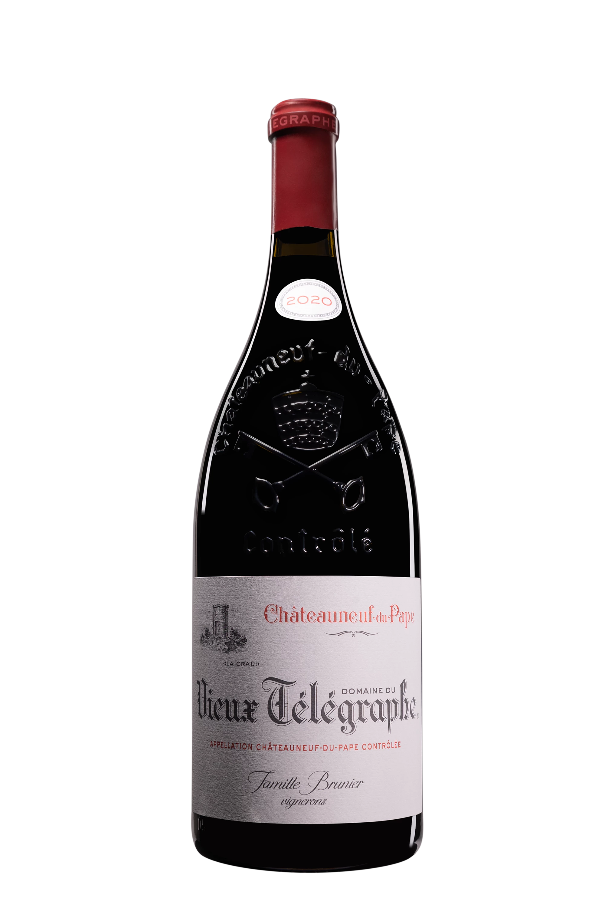 Domaine du Vieux Télégraphe - Châteauneuf-du-Pape "Vieux Télégraphe" Rouge 2020, 150cl