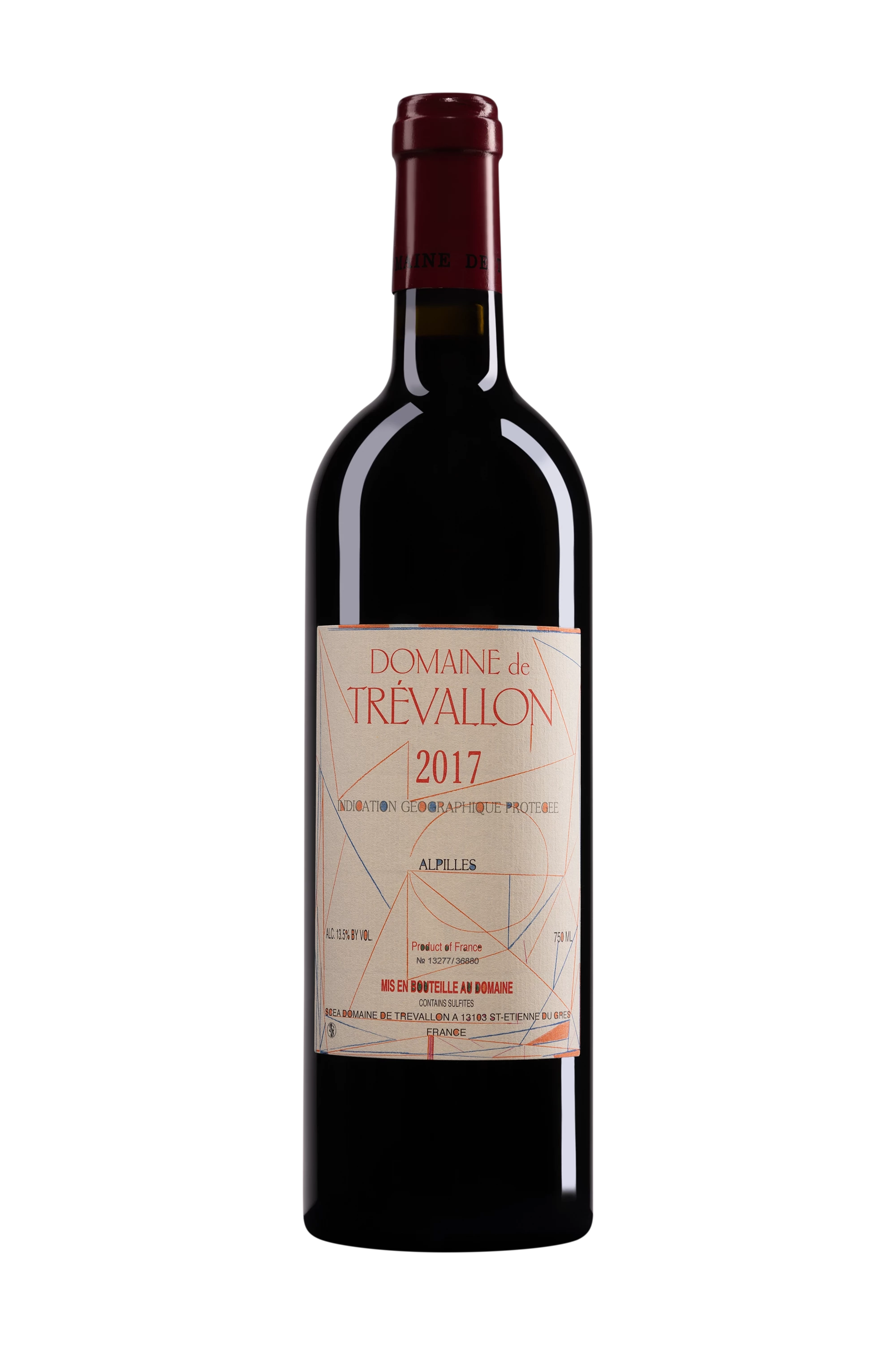 Domaine de Trévallon - Vin de Pays des Alpilles Rouge 2017, 75cl