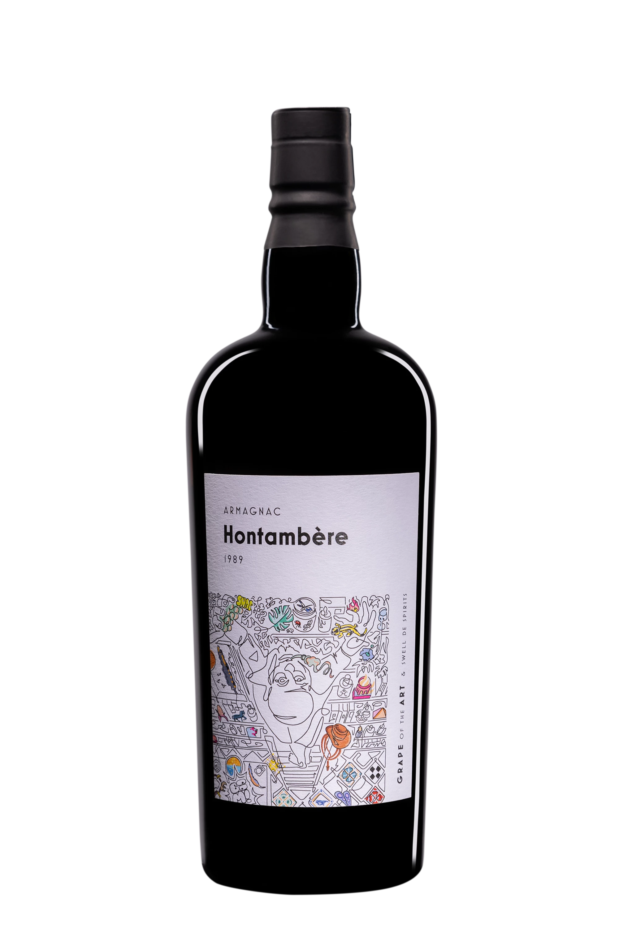 Grape of the Art - Armagnac-Ténazères "Hontambère - Co-Bottling with Swell de Spirits" 1989 55.9°, 70cl