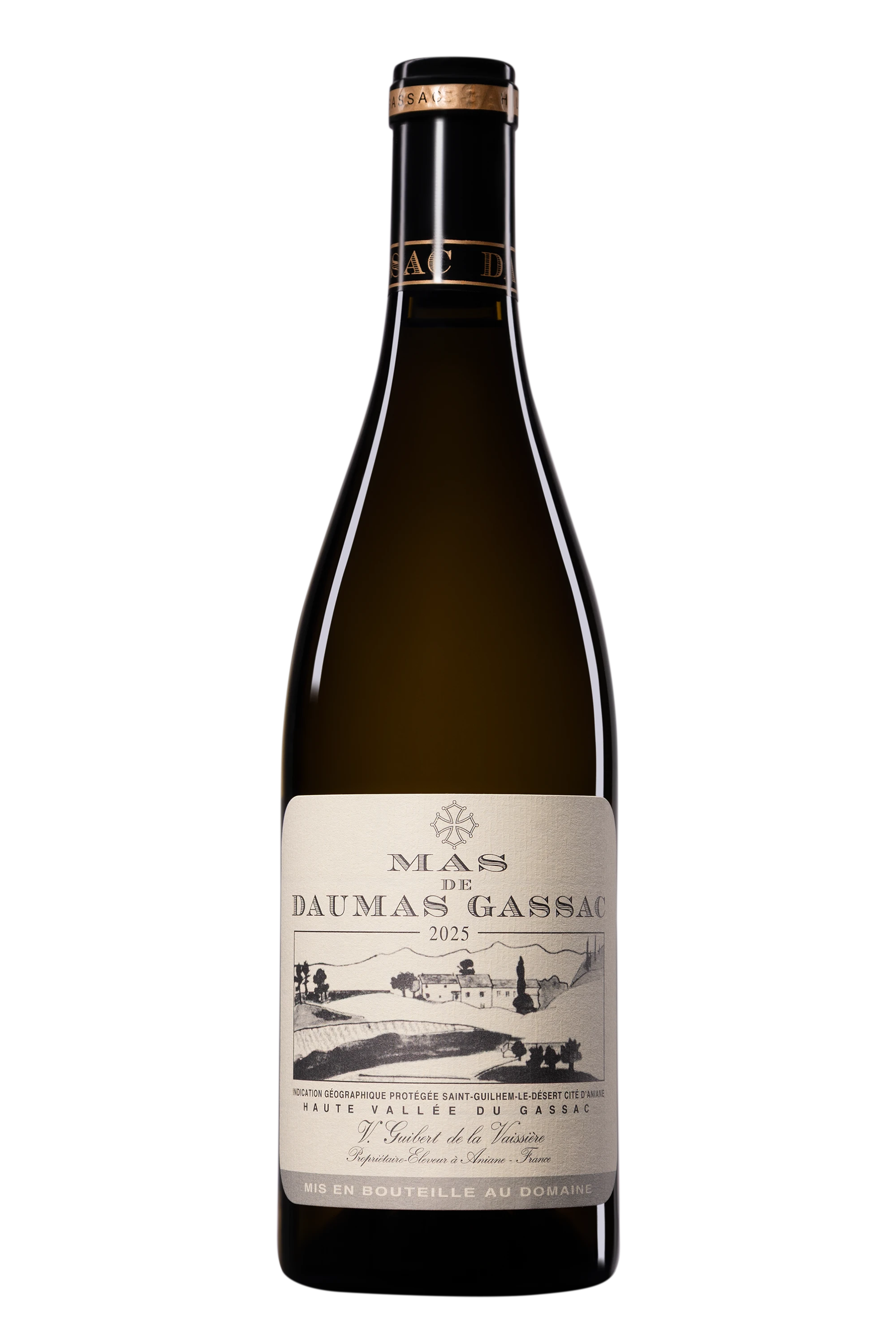 Mas Daumas Gassac - Vin de Pays de Saint Guilhem-le-Désert – Cité d'Aniane Blanc 2025 13.5°, 75cl