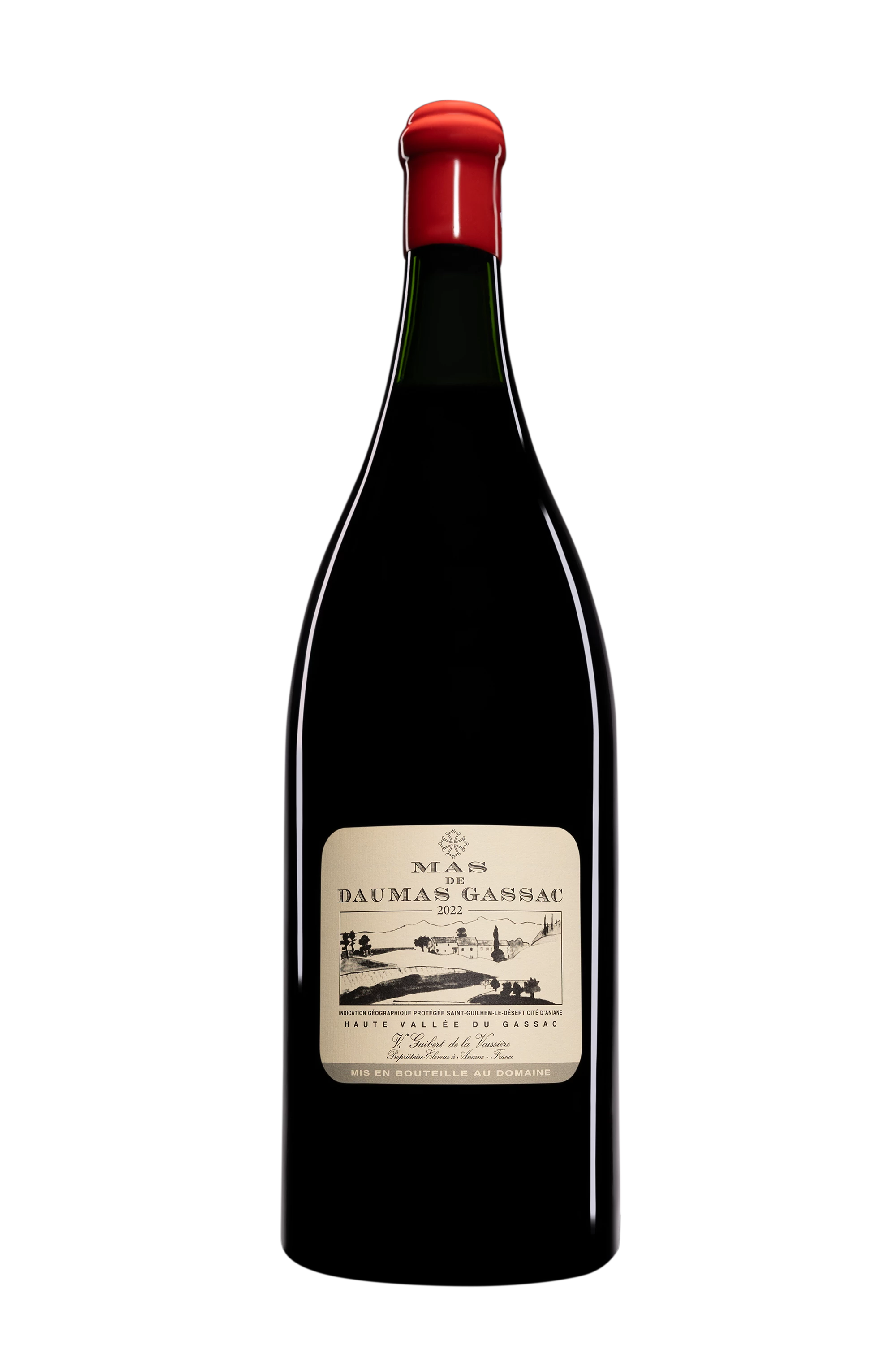 Mas Daumas Gassac - Vin de Pays de Saint Guilhem-le-Désert - Cité d'Aniane Rouge 2022, 300cl