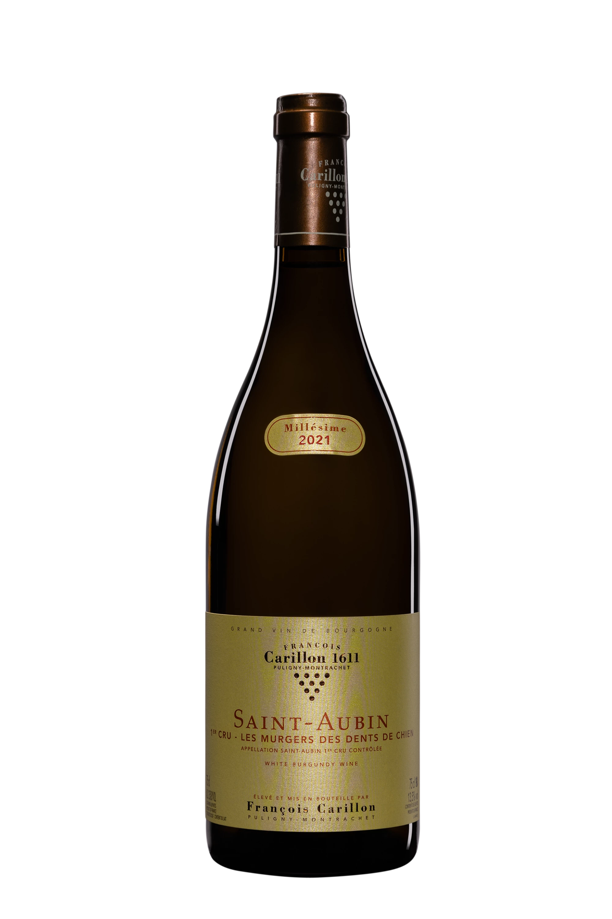 Domaine François Carillon - Saint-Aubin 1er Cru "Murgers des Dents de Chien" Blanc 2021, 75cl