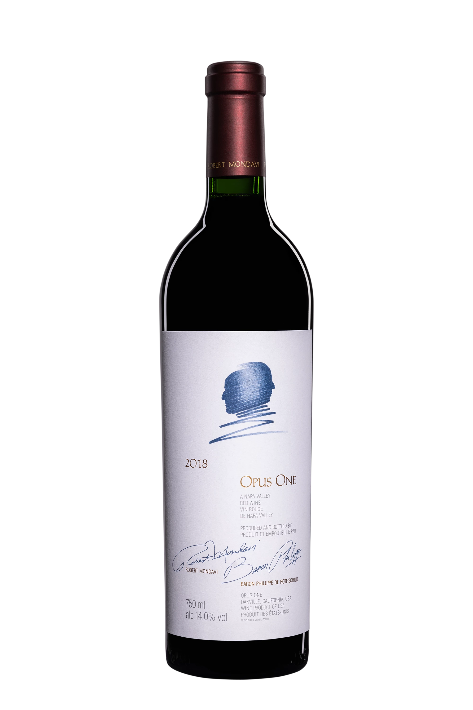Opus One - Napa Valley Rouge 2018 14°, 75cl