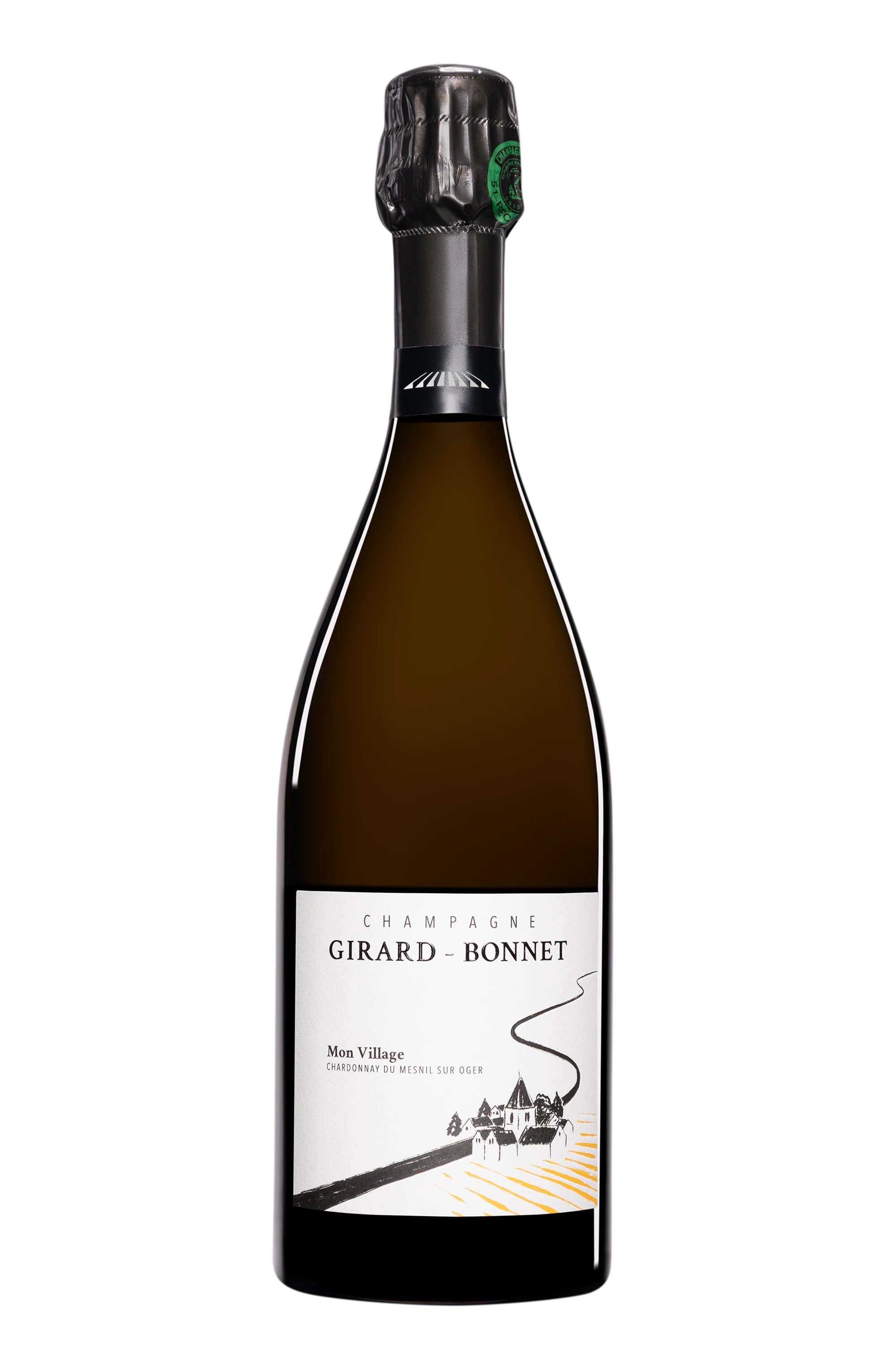 Champagne Girard-Bonnet - Champagne Extra-Brut Grand Cru Blanc de Blancs "Mon Village" Blanc Vendange 2022 Dégorgement 06 Mar. 2025 13°, 75cl