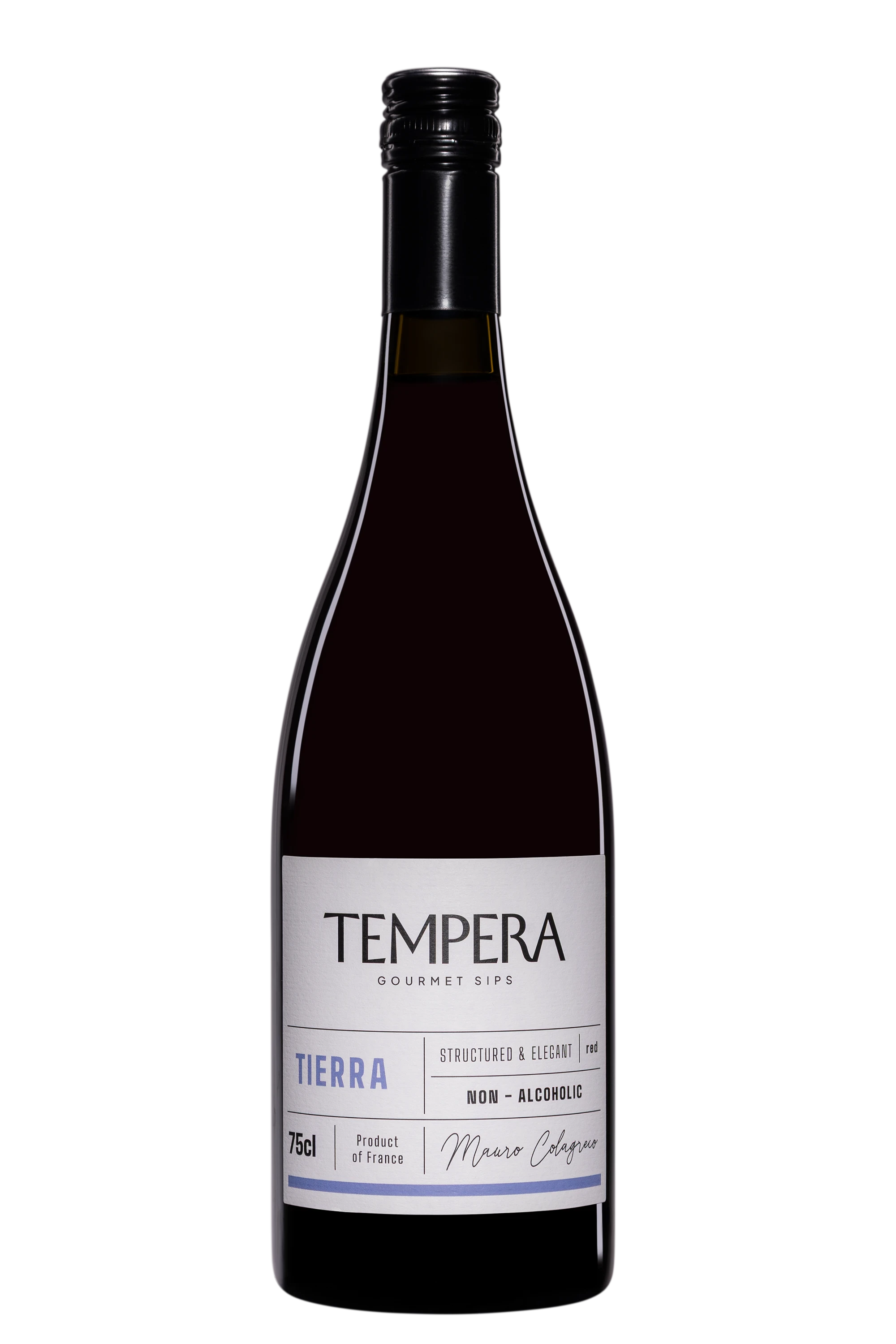 Tempera - Boisson infusé sans alcool "Tierra" Rouge, 75cl