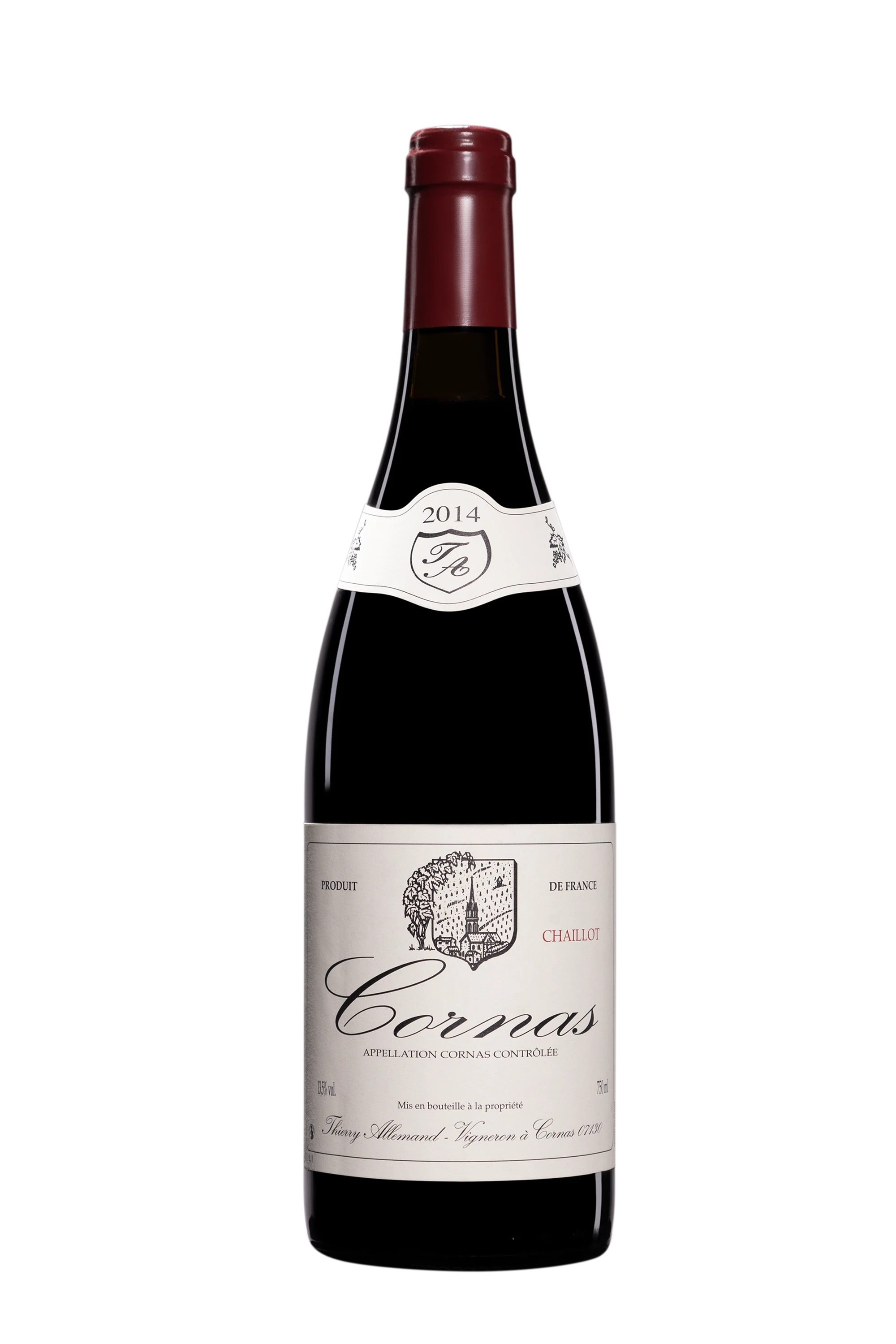 Domaine Thierry Allemand - Cornas "Chaillots" Rouge 2014, 75cl