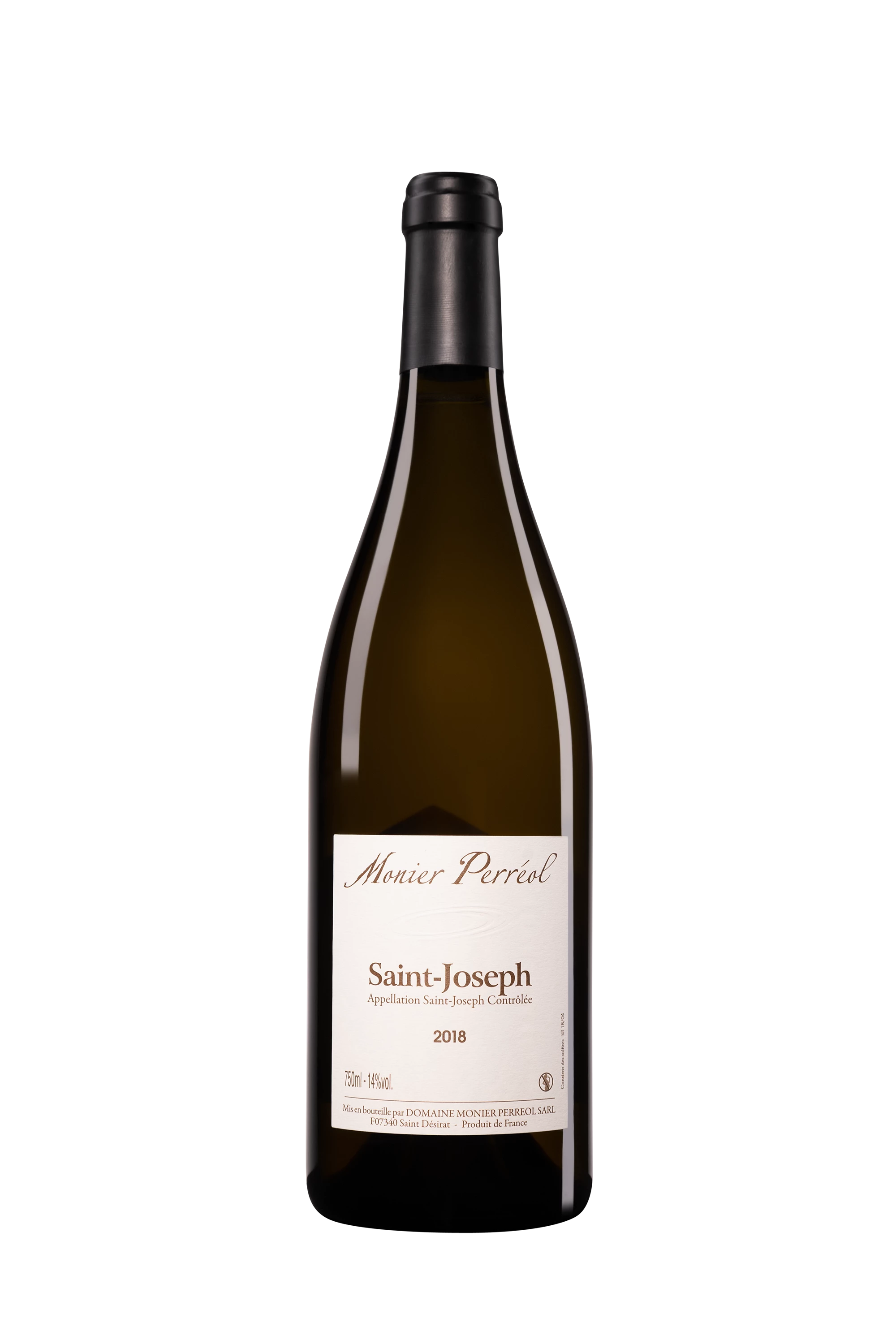 Domaine Monier Perréol - Saint-Joseph Blanc 2018 14°, 75cl