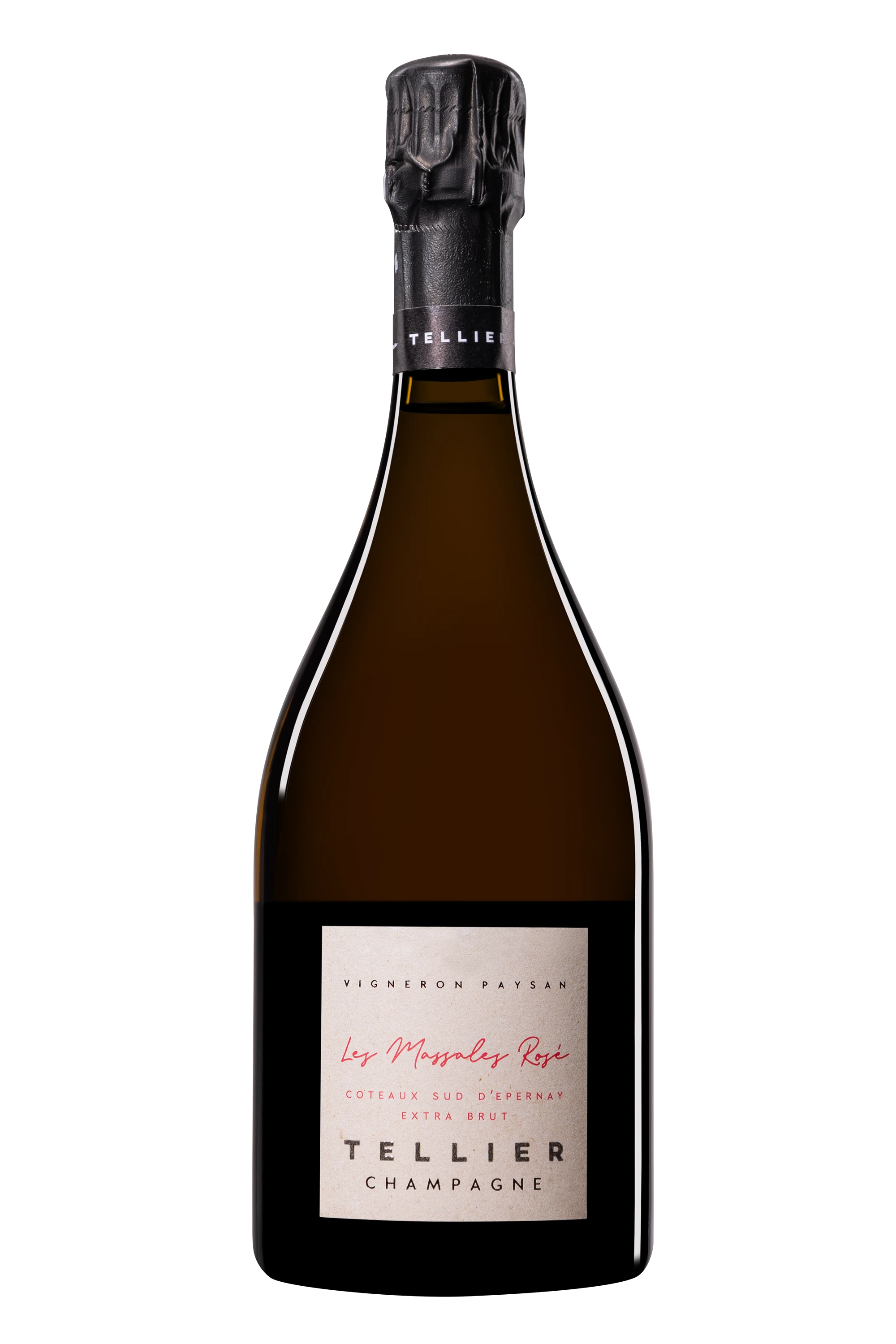 Domaine Tellier - Champagne Extra-Brut Millésimé "Les Massales" Rosé 2022 Dégorgement Jan. 2026 12°, 75cl