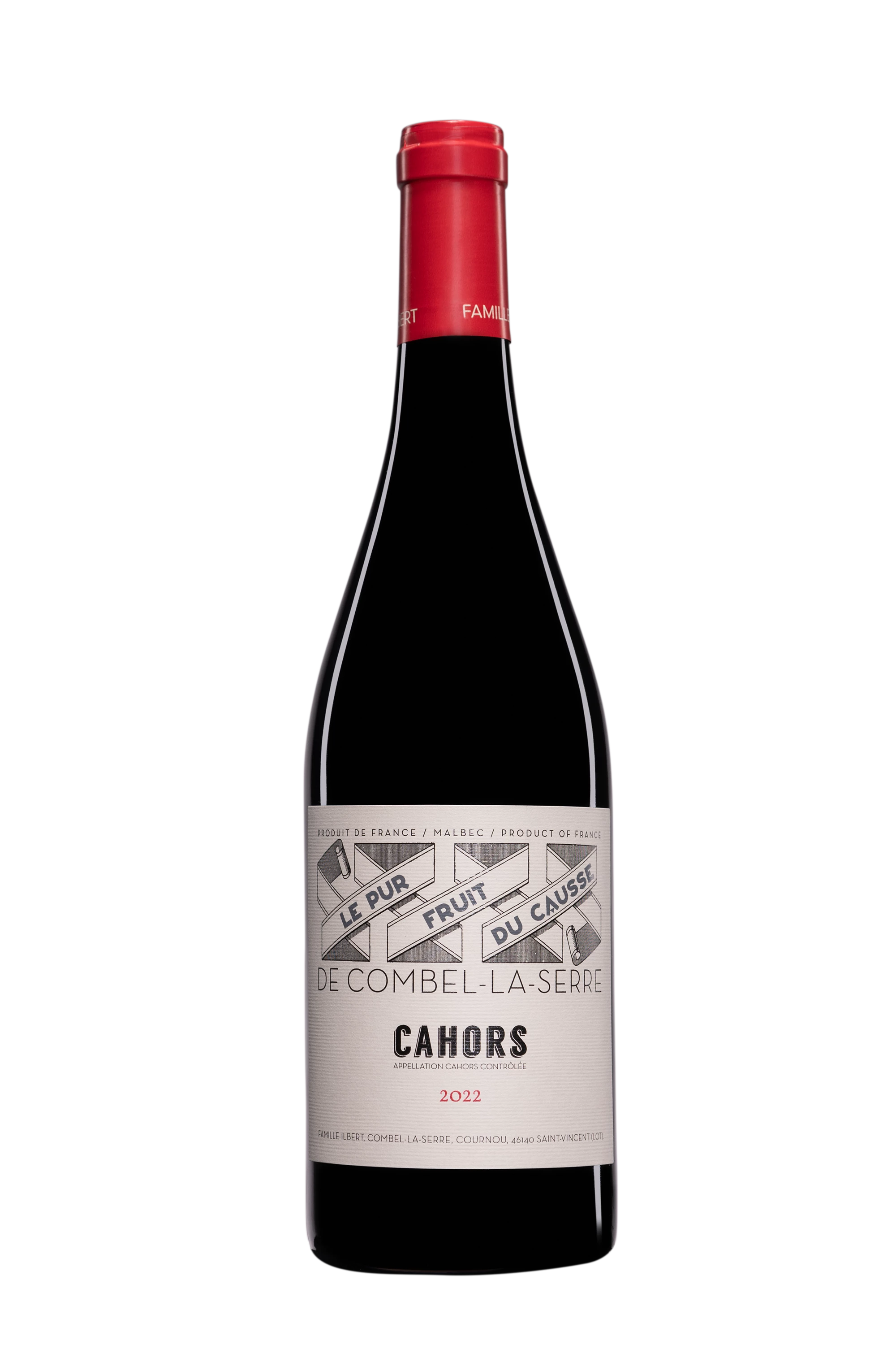 Domaine Combel la Serre - Cahors "Le Pur Fruit du Causse" Rouge 2022, 75cl
