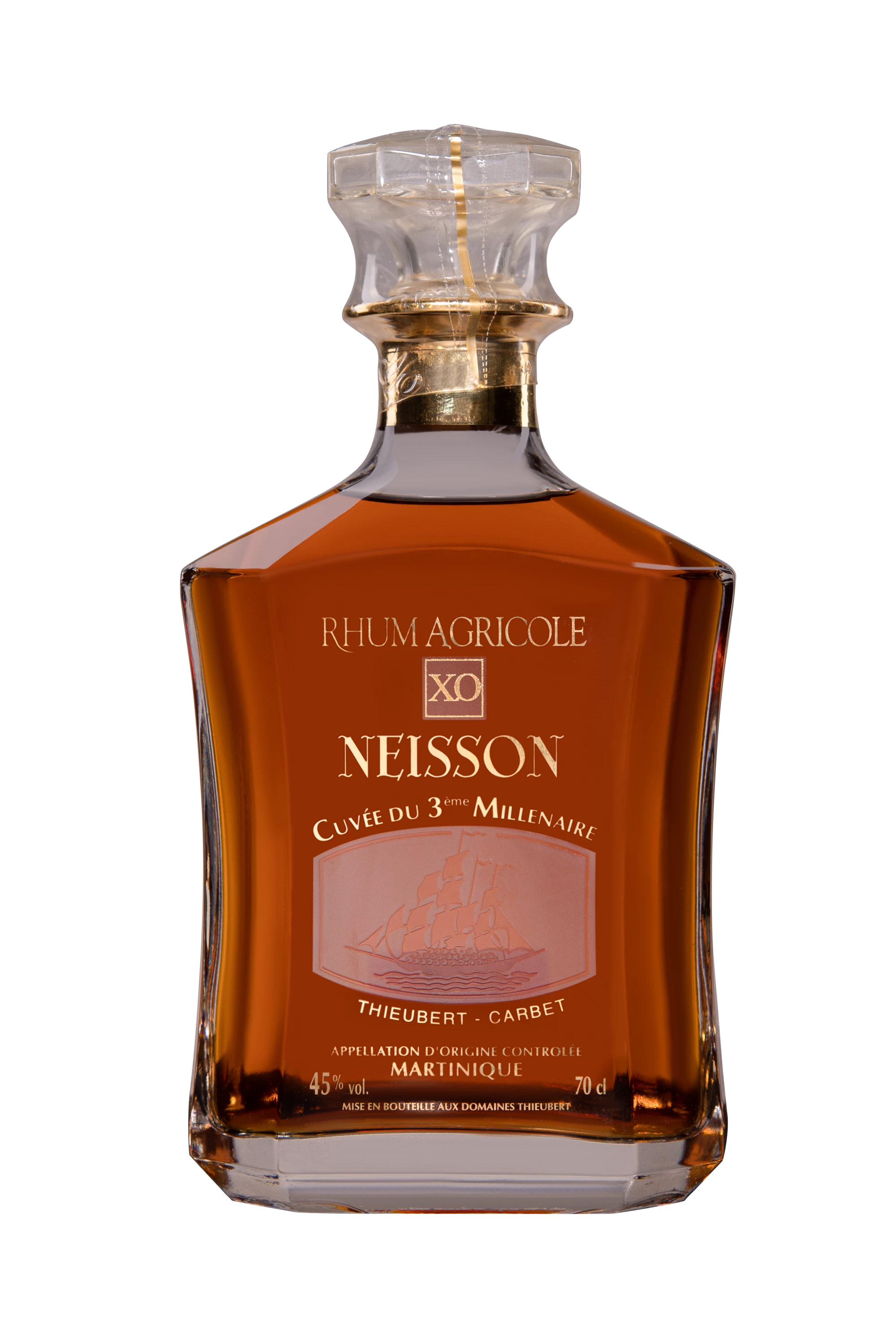 Neisson - Rhum Agricole de Martinique "XO - Cuvée du 3ème Millenaire" Brun 45° Giftbox, 70cl