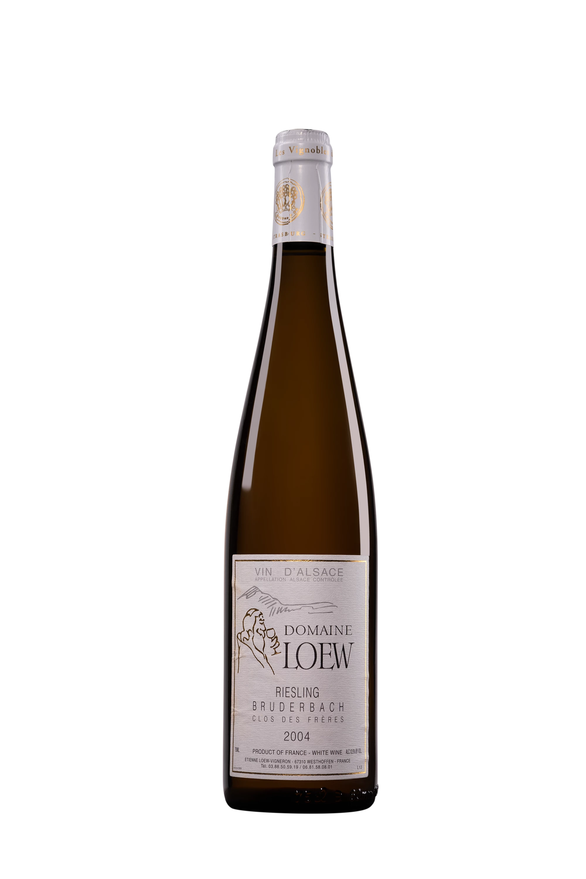Domaine Etienne Loew - Alsace "Riesling - Bruderbach Clos des Frères" Blanc 2004, 75cl