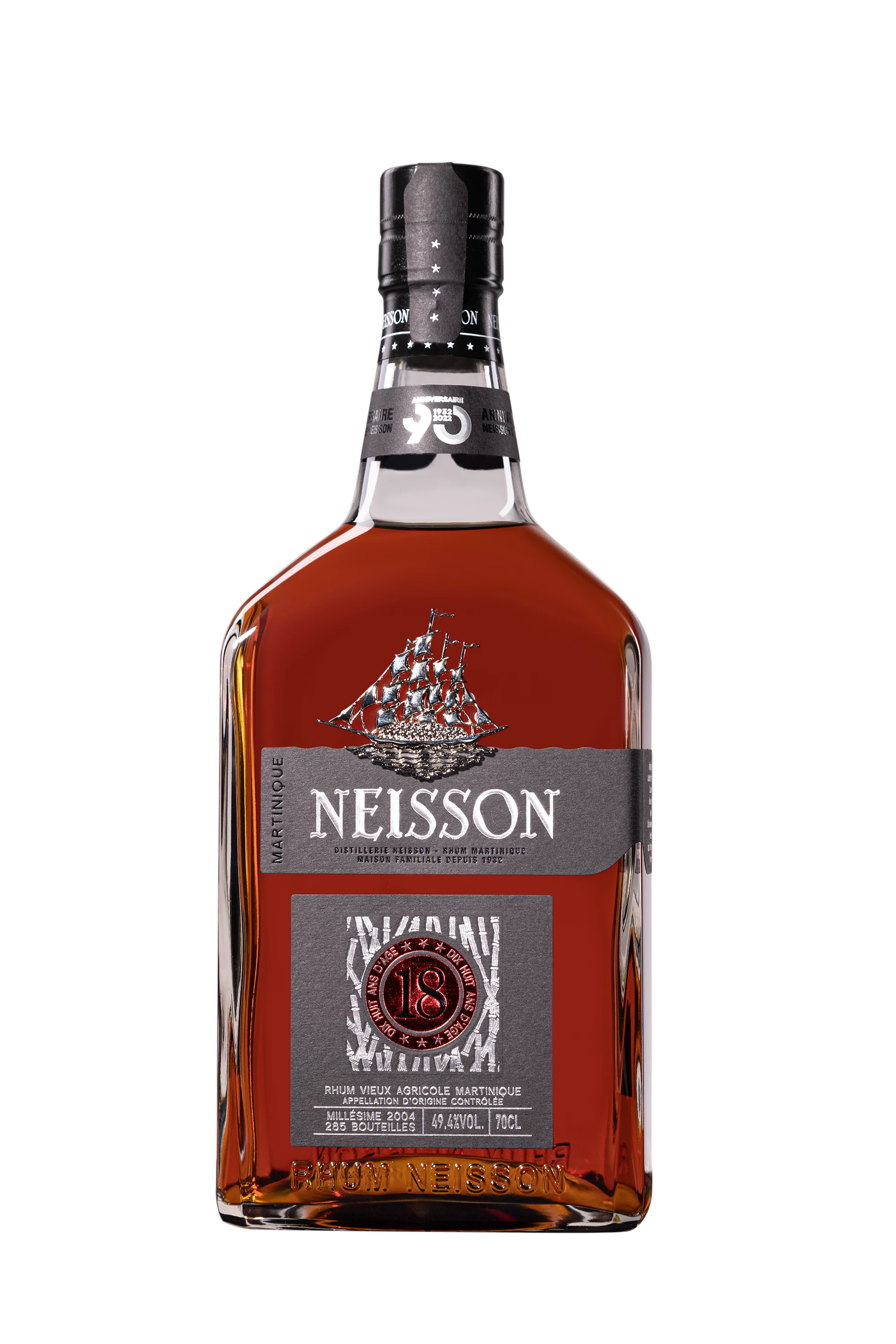 Neisson - Rhum Vieux Agricole de Martinique "18 Ans - Batch 3" Brun 2004 49.4° Giftbox, 70cl