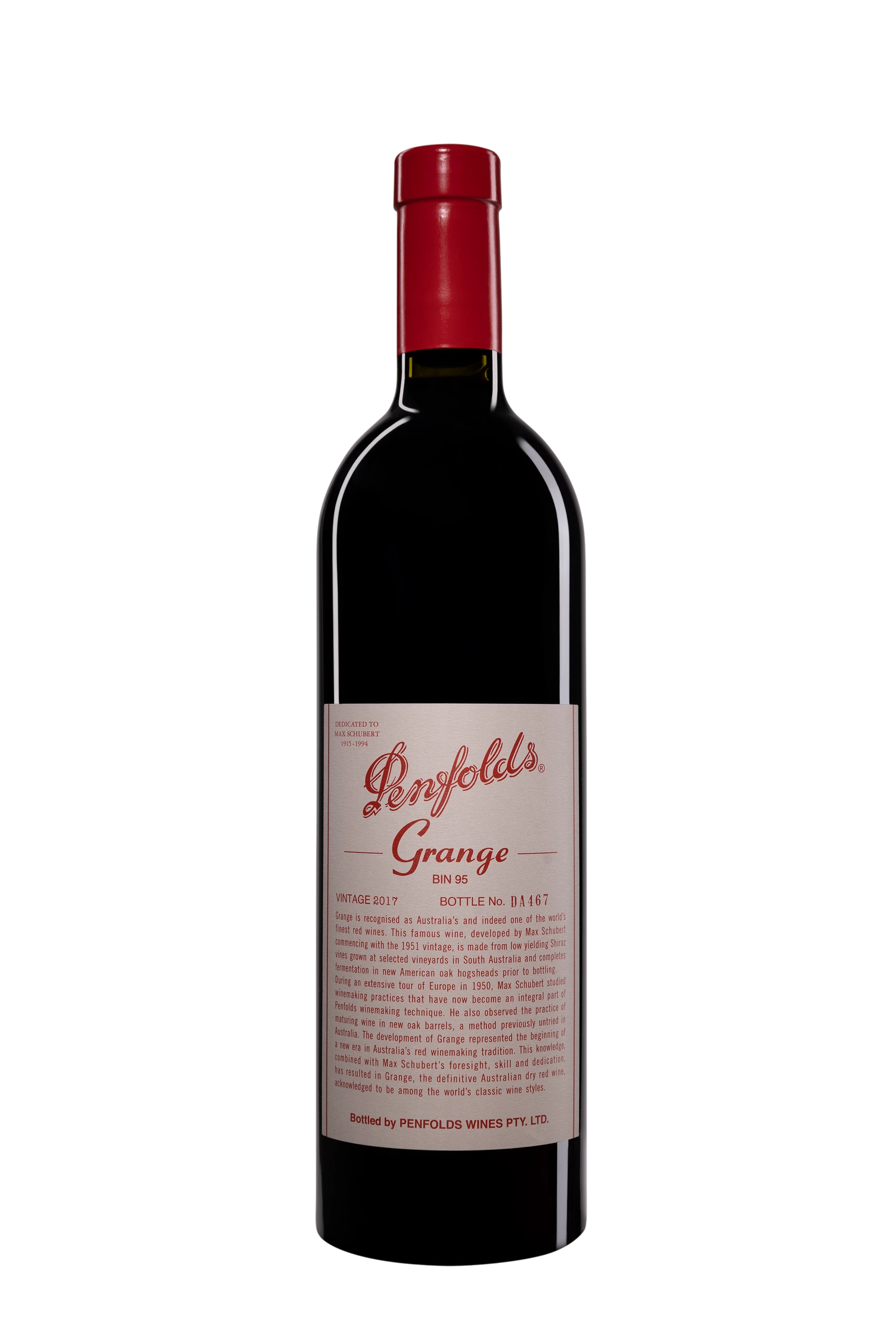 Penfolds - South Australia "Grange Bin 95 - 70th Anniversary Release" Rouge 2017 Giftbox, 75cl
