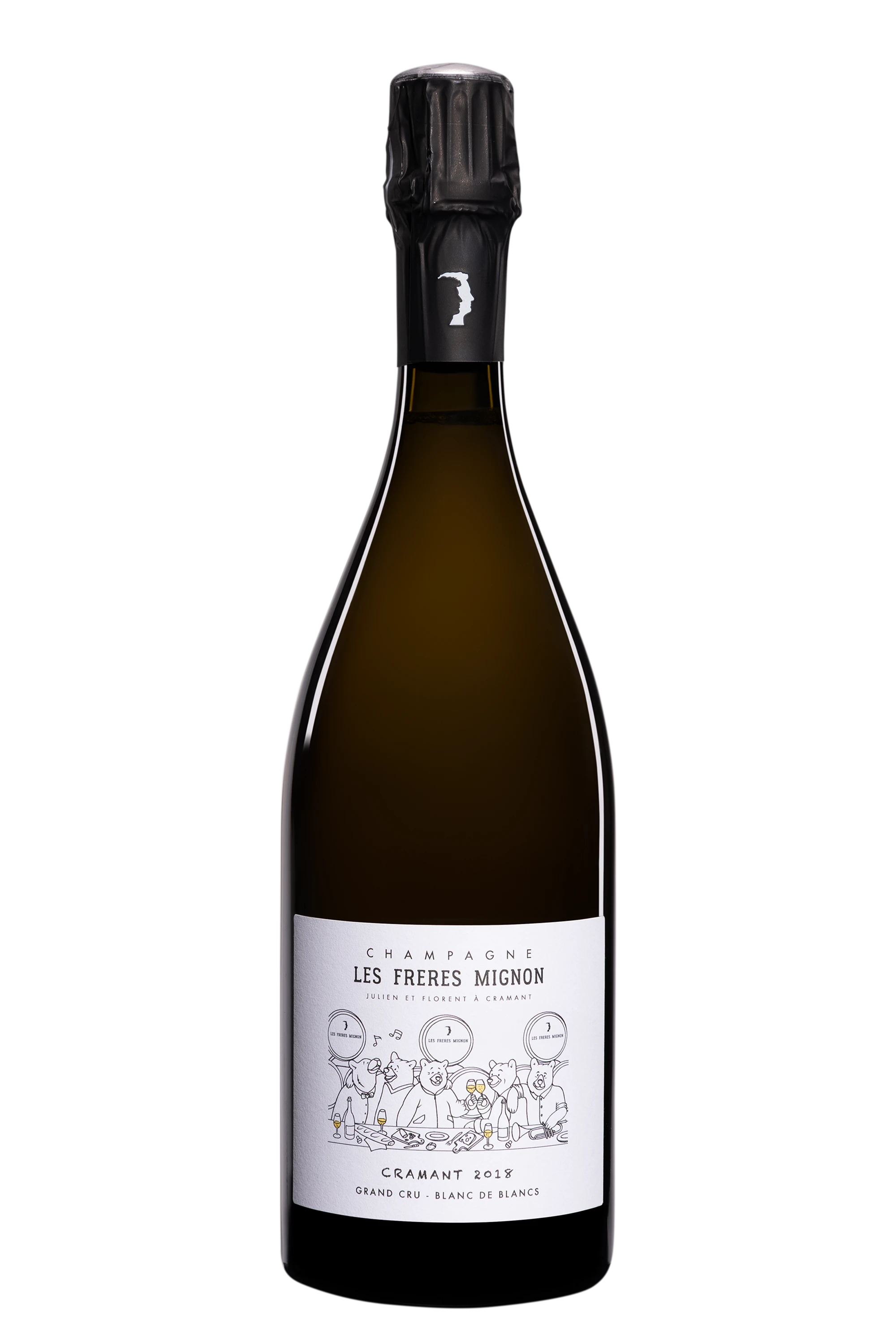 Domaine Les Frères Mignon - Champagne Extra-Brut Grand Cru Blanc de Blancs Millésimé "Terroir de Cramant" Blanc 2018 Dégorgement 09 Jan. 2025 13°, 75cl