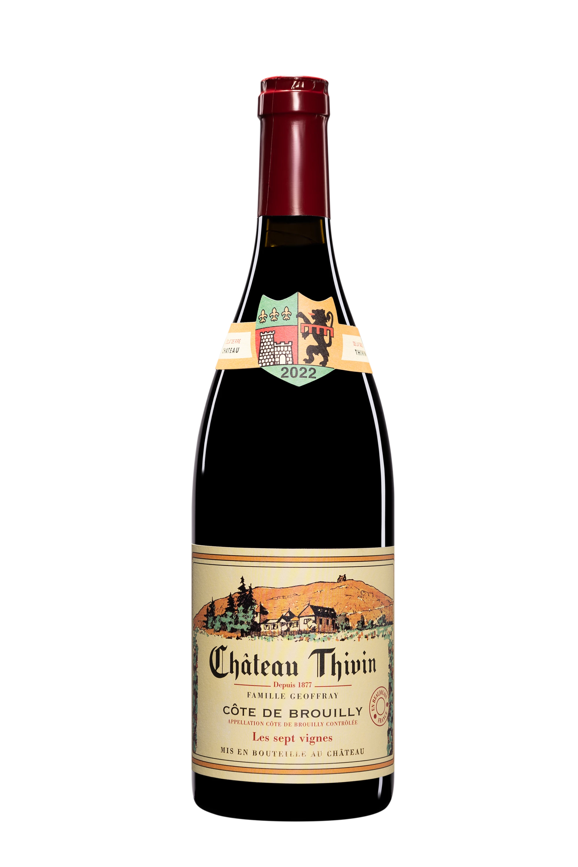 Château Thivin - Côte de Brouilly "Les Sept Vignes" Rouge 2022 13.5°, 75cl
