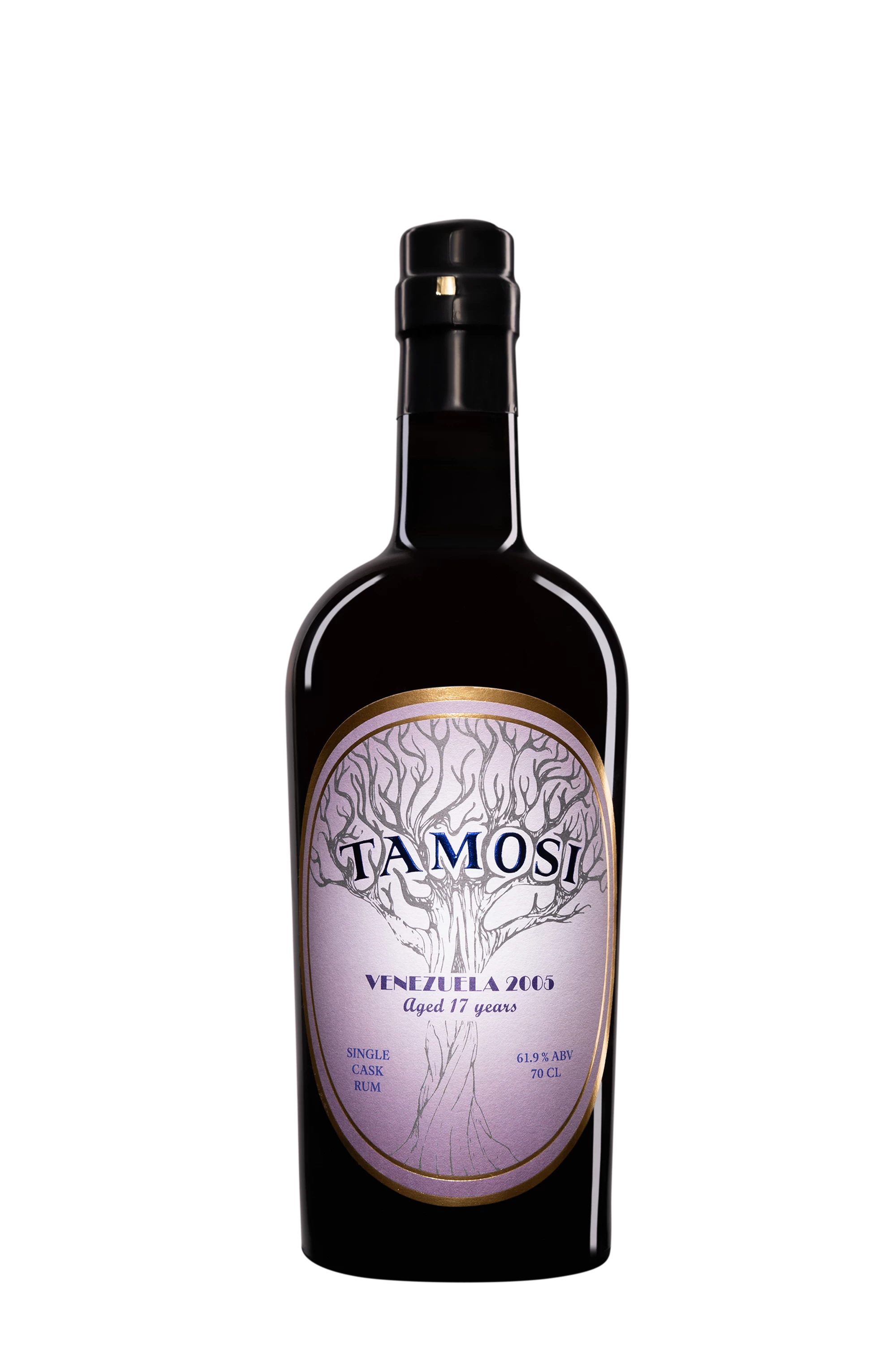 Tamosi - Molasses Venezuelan Rhum "17 Ans" Brun 2005 61.9°, 70cl
