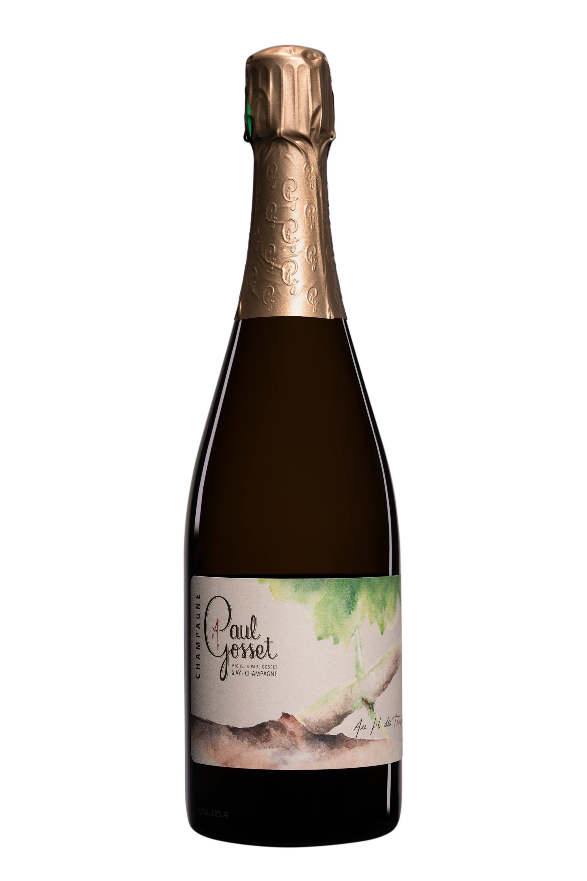 Domaine Paul Gosset - Champagne Extra-Brut Blanc de Noirs "Au Fil des Temps : L'Été" Blanc NV Dégorgement 05 Mar. 2025 12.5°, 75cl