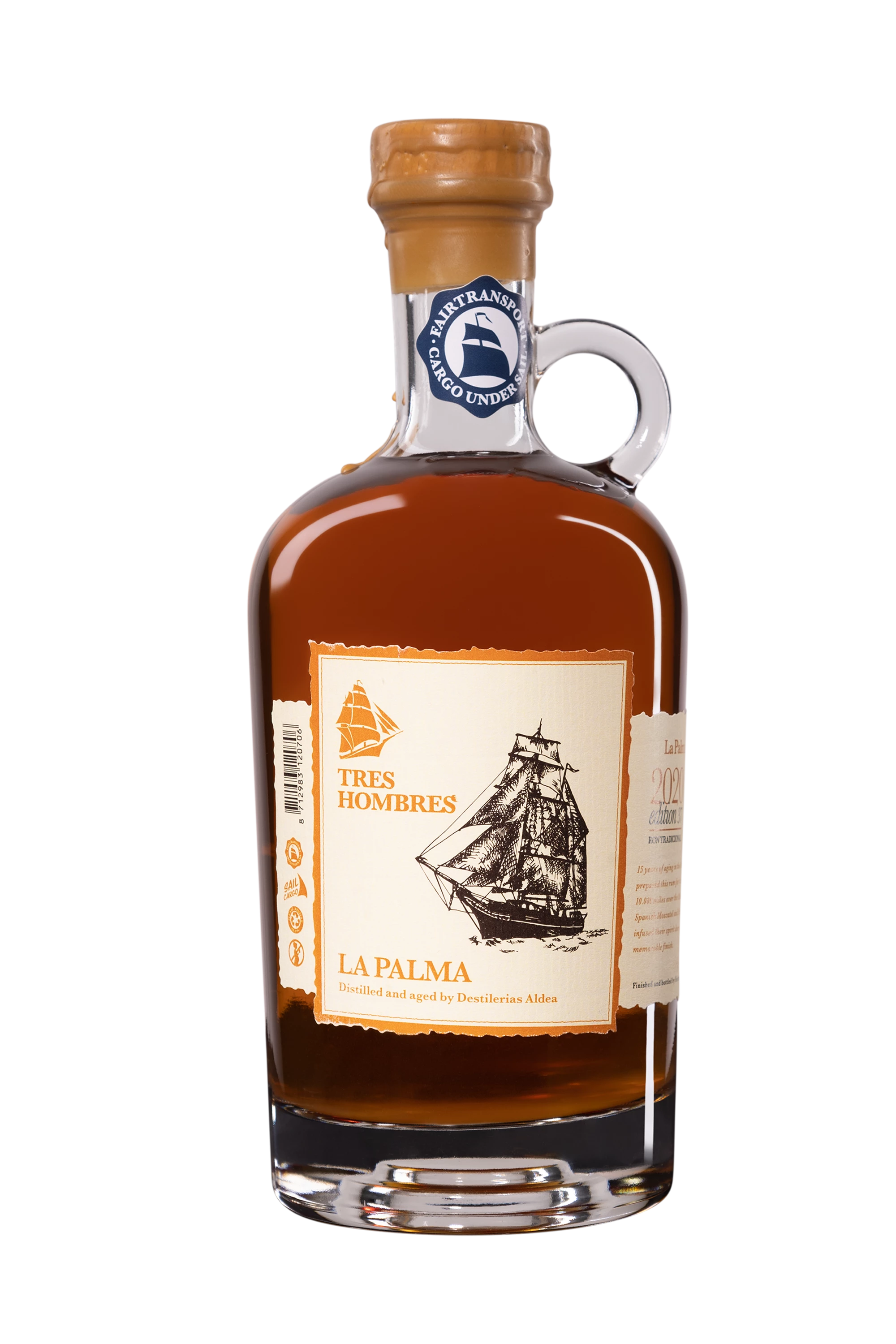 Les Frères de la Côte - Pur Cane Juice Spanish Rhum "La Palma Quince - Ed 37" Brun 43.1°, 70cl