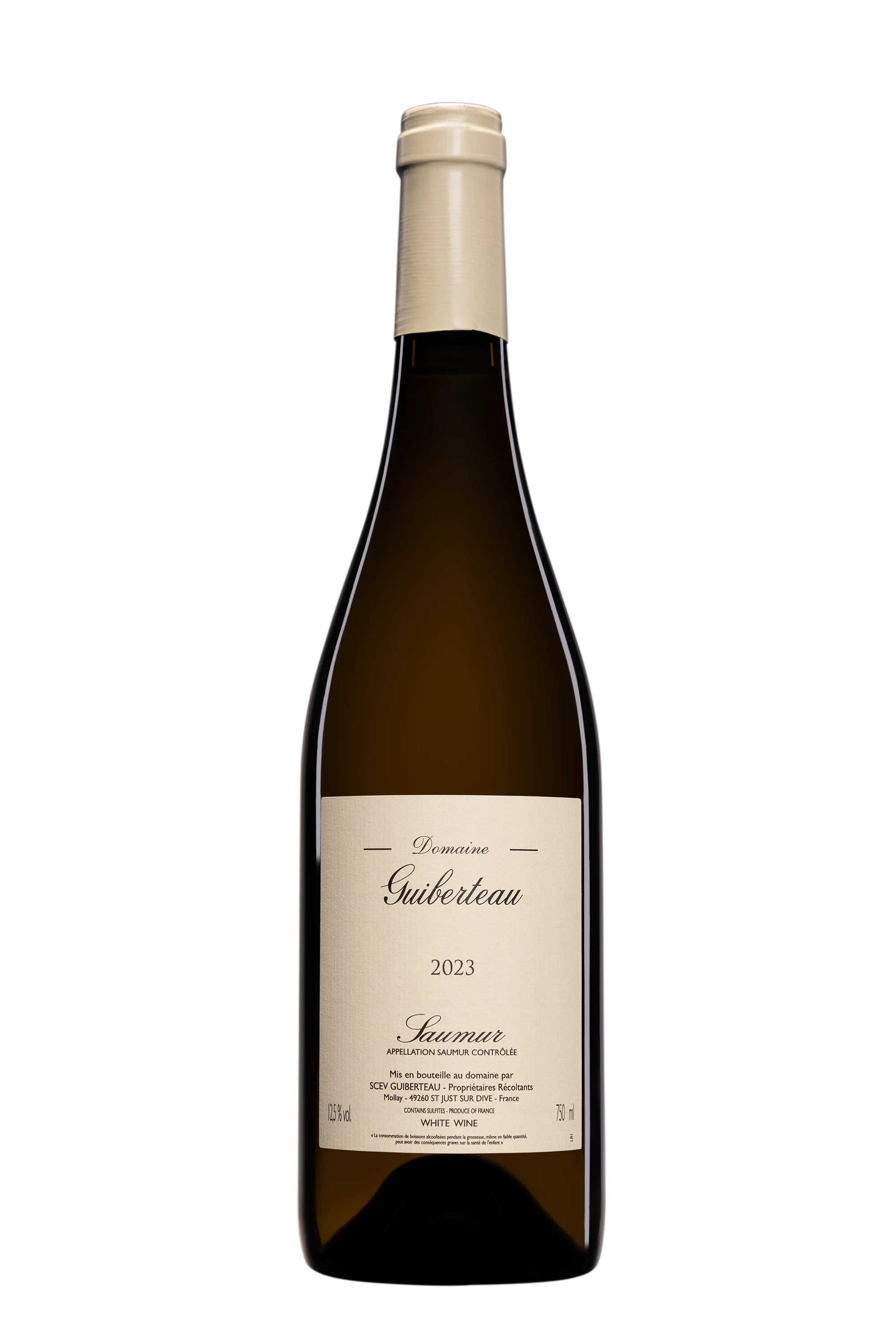 Domaine Guiberteau - Saumur Blanc 2023 12.5°, 75cl