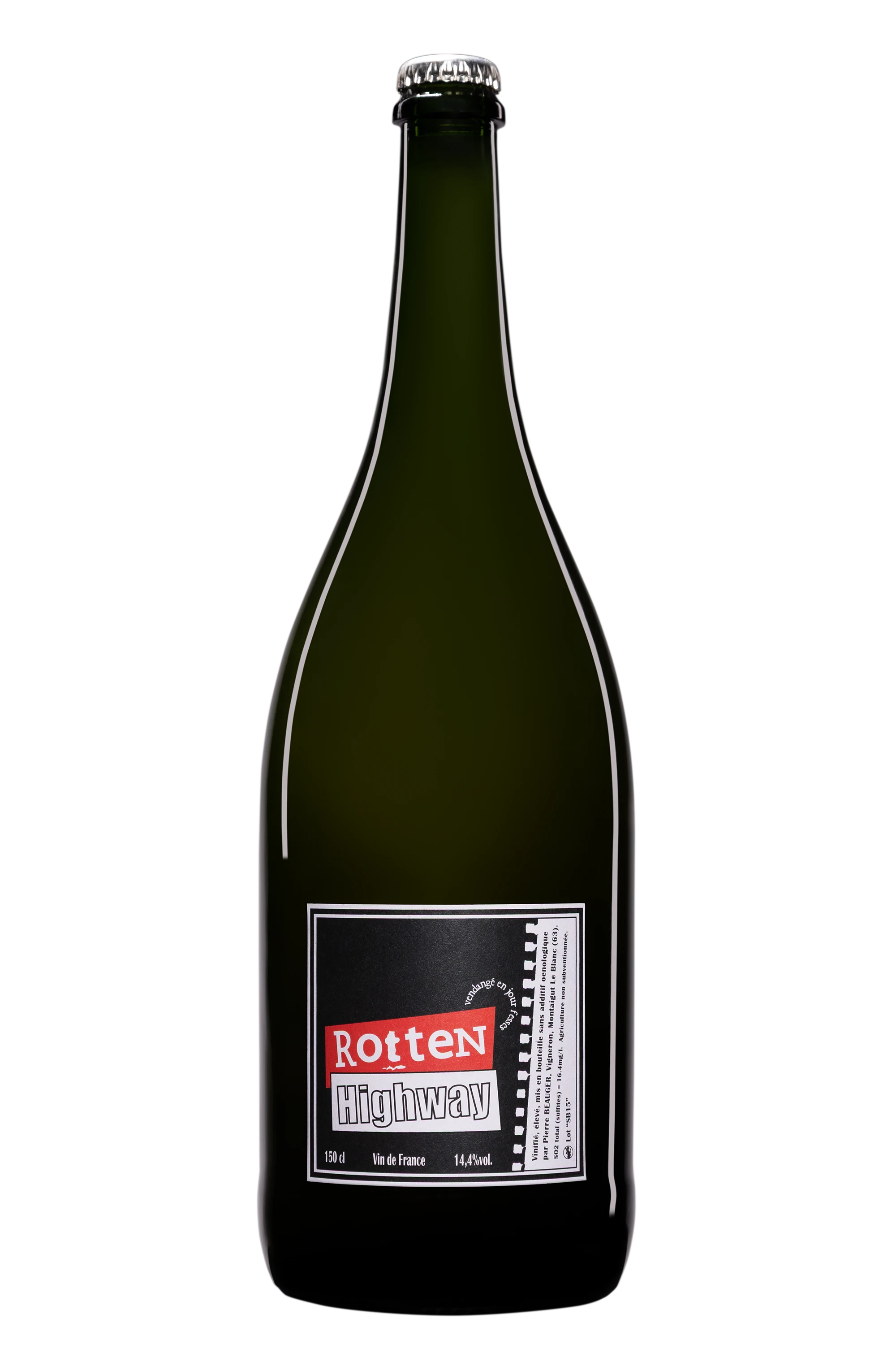 Domaine Pierre Beauger - Vin de France "Jauni Rotten - SB" Blanc 2015 14.4°, 150cl