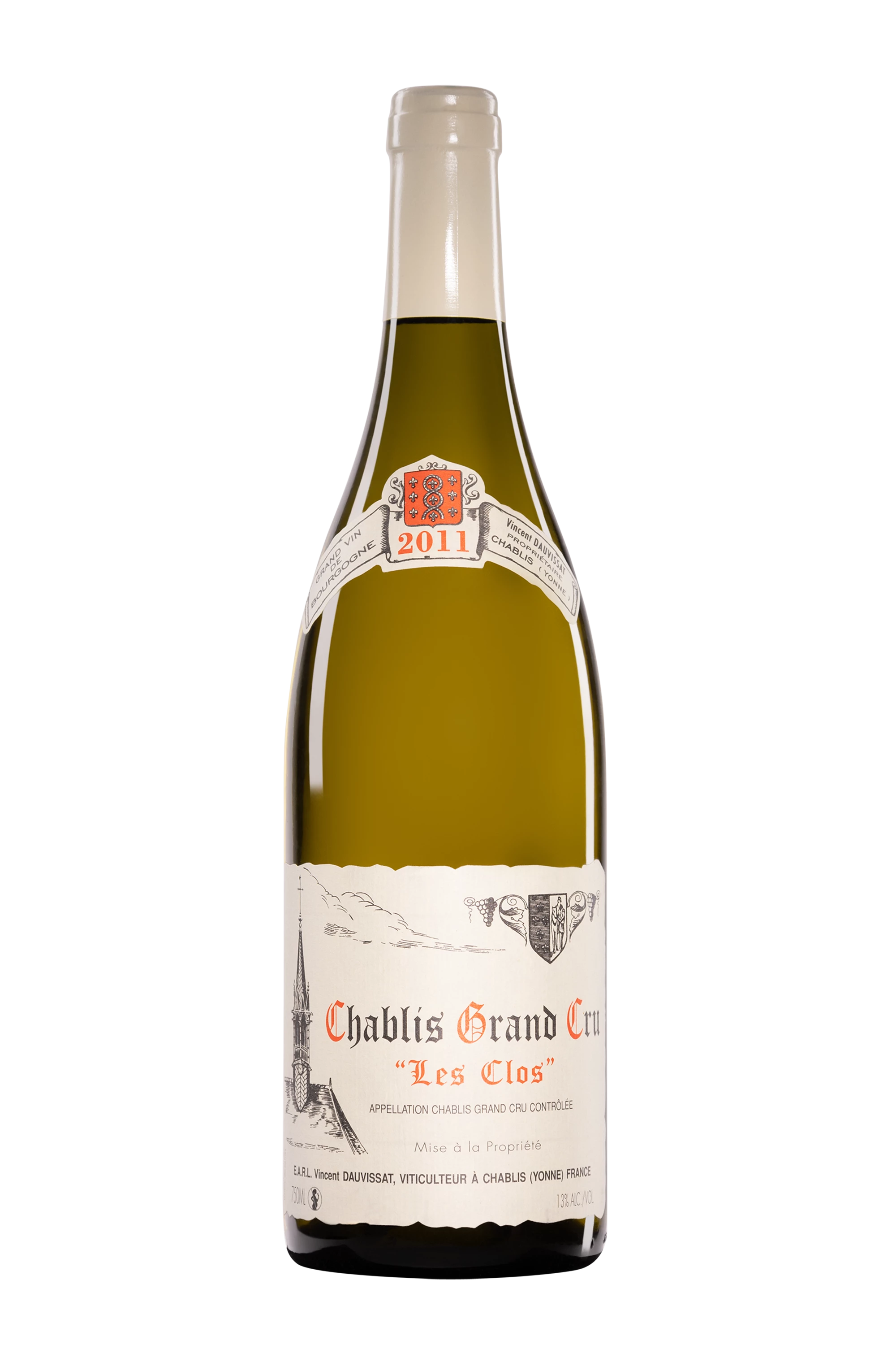 Domaine Vincent Dauvissat - Chablis Grand Cru "Les Clos" Blanc 2011, 75cl
