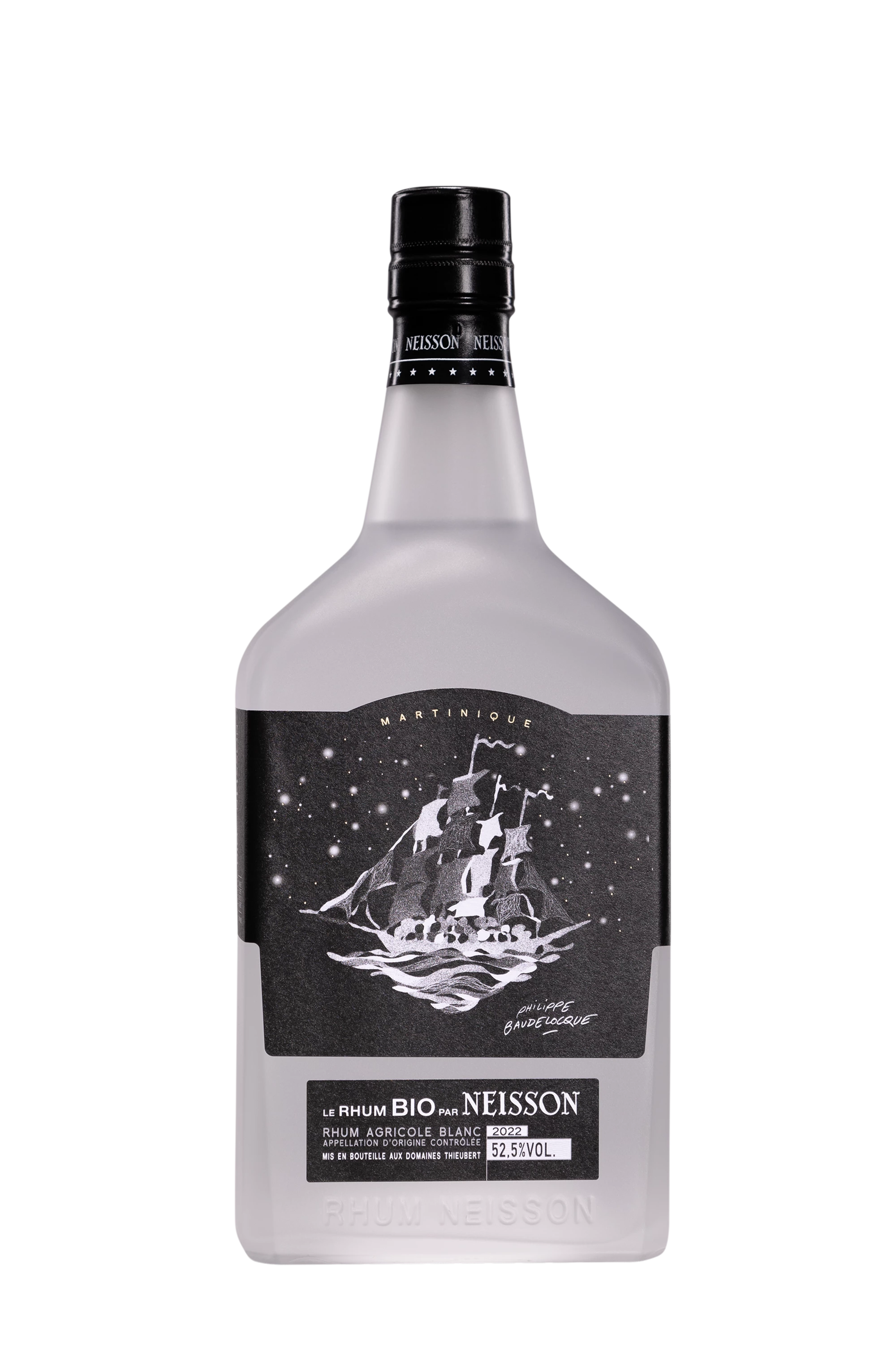 Neisson - Rhum Agricole de Martinique "Le Rhum Bio" Blanc 52.5°, 70cl