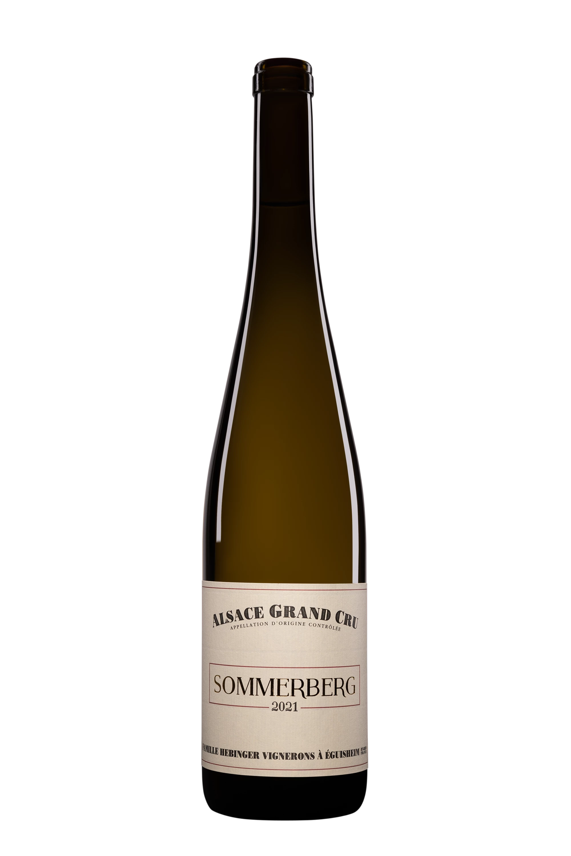 Domaine Hebinger - Alsace Grand Cru Sommerberg "Riesling" Blanc 2021, 75cl