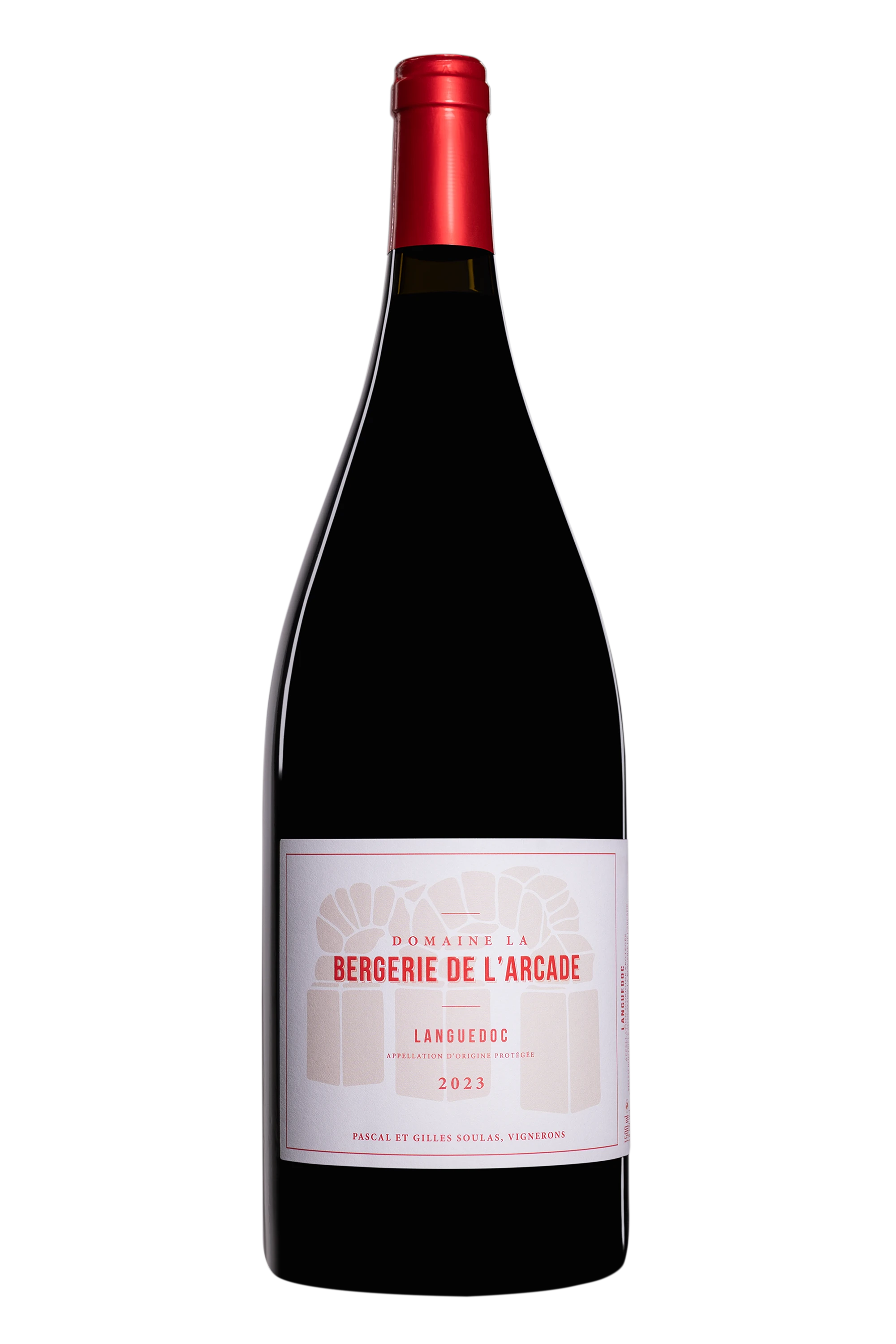 Domaine la Bergerie de l'Arcade - Languedoc Rouge 2023 14.5°, 150cl