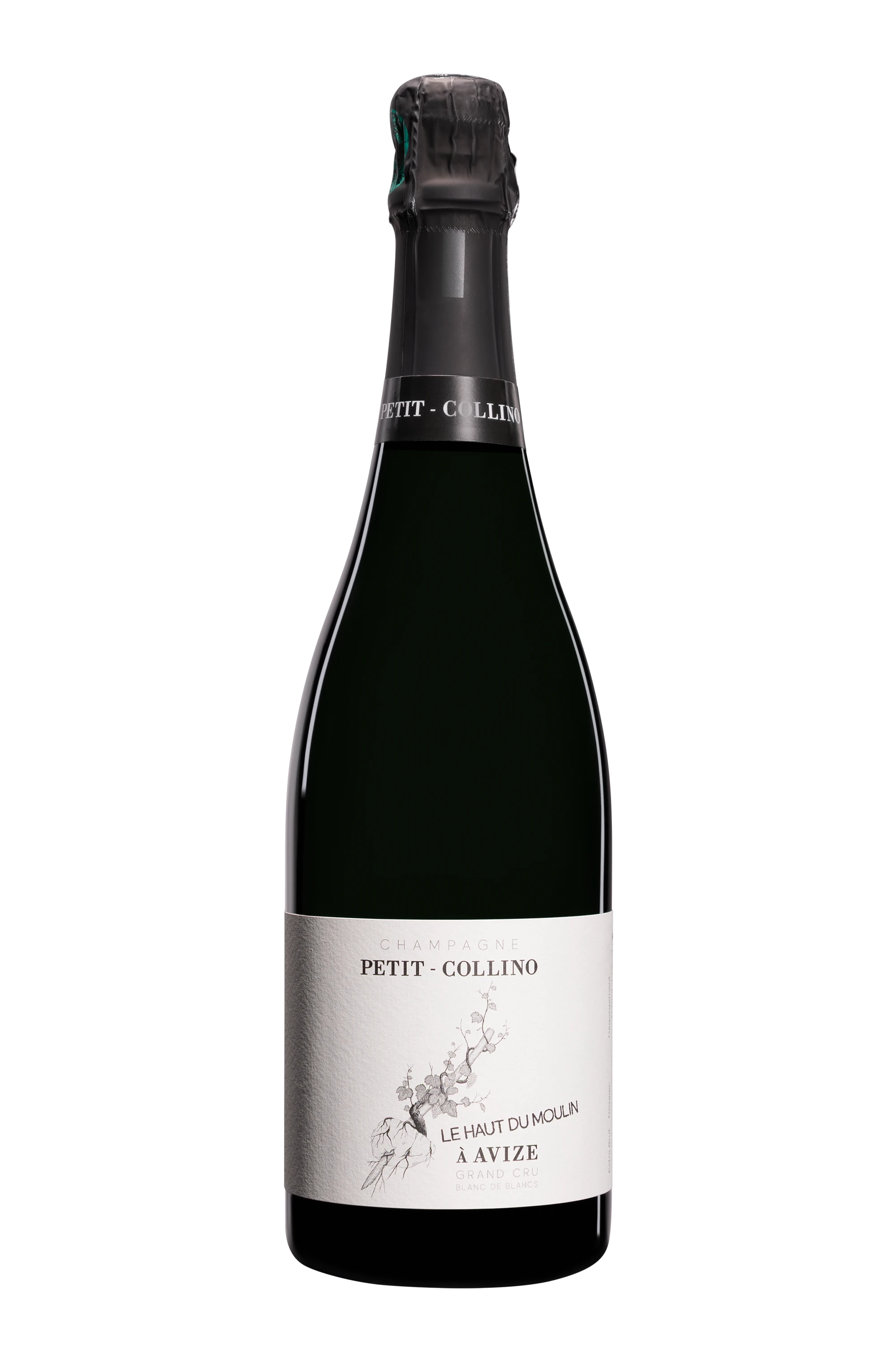 Domaine Petit-Collino - Champagne Extra-Brut Grand Cru Blanc de Blancs Millésimé "Le Haut du Moulin" Blanc 2020 Dégorgement 02.2025 12°, 75cl