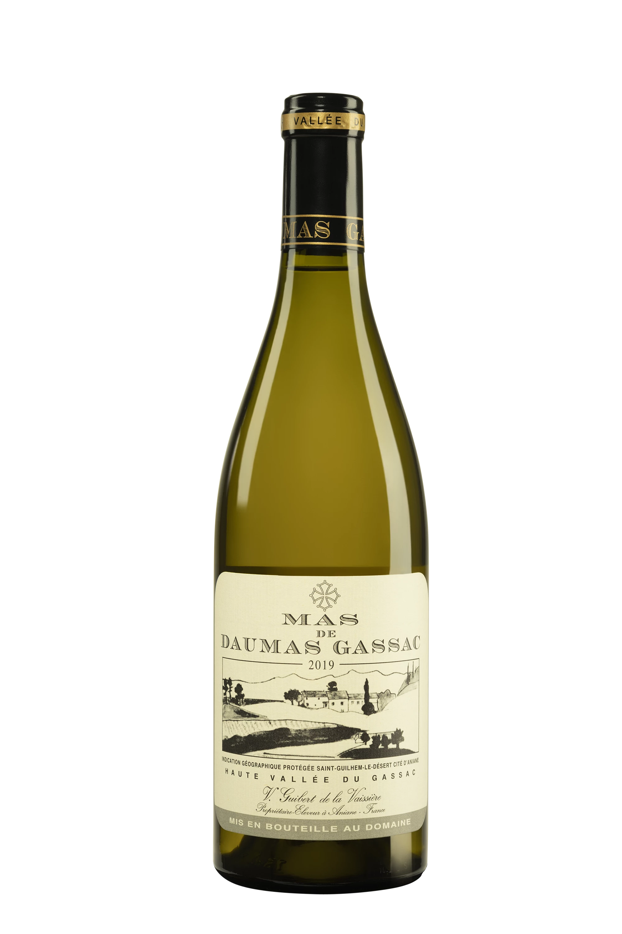 Mas Daumas Gassac - Vin de Pays de Saint Guilhem-le-Désert – Cité d'Aniane Blanc 2019, 75cl