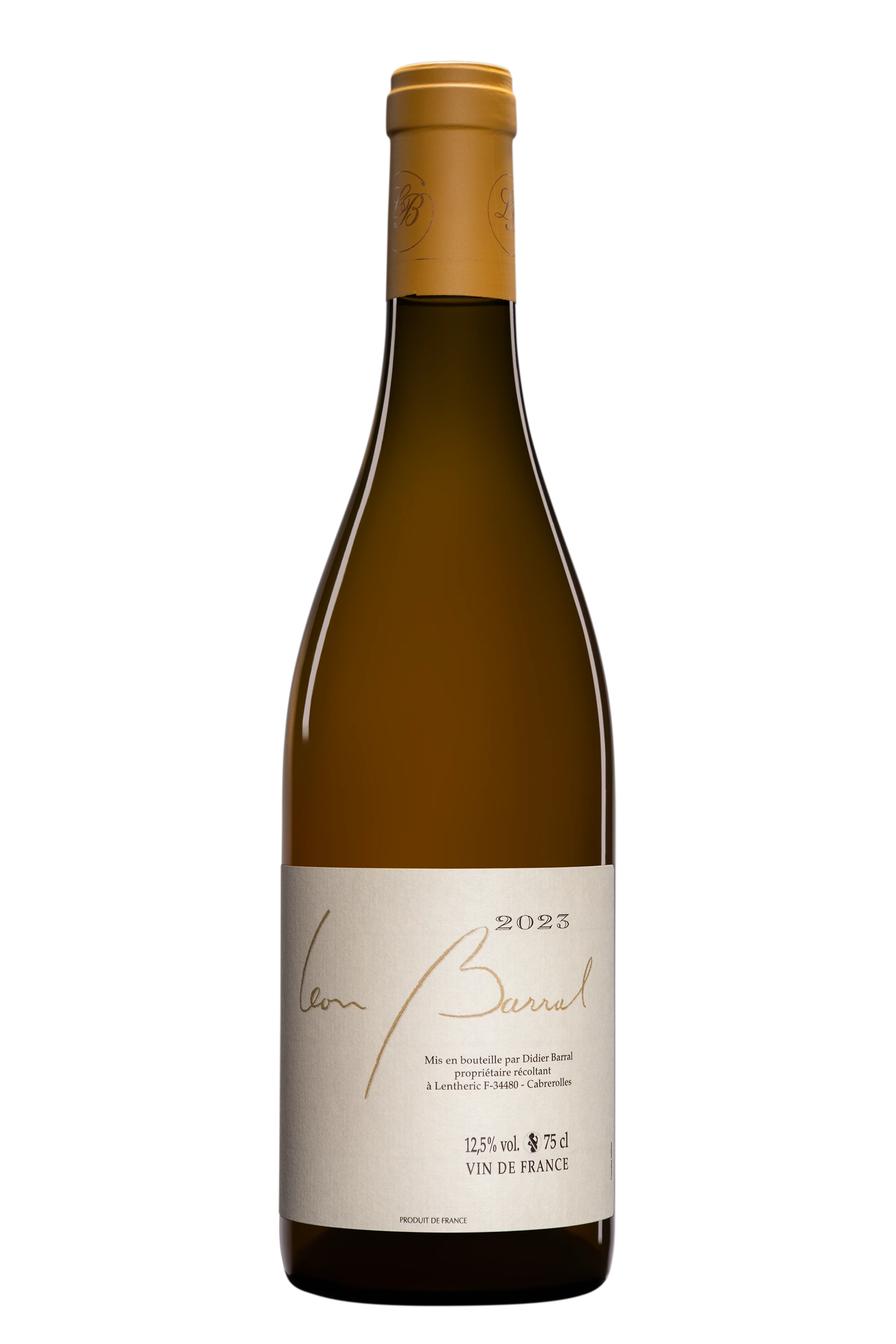 Domaine Léon Barral - Vin de France Blanc 2023 12.5°, 75cl