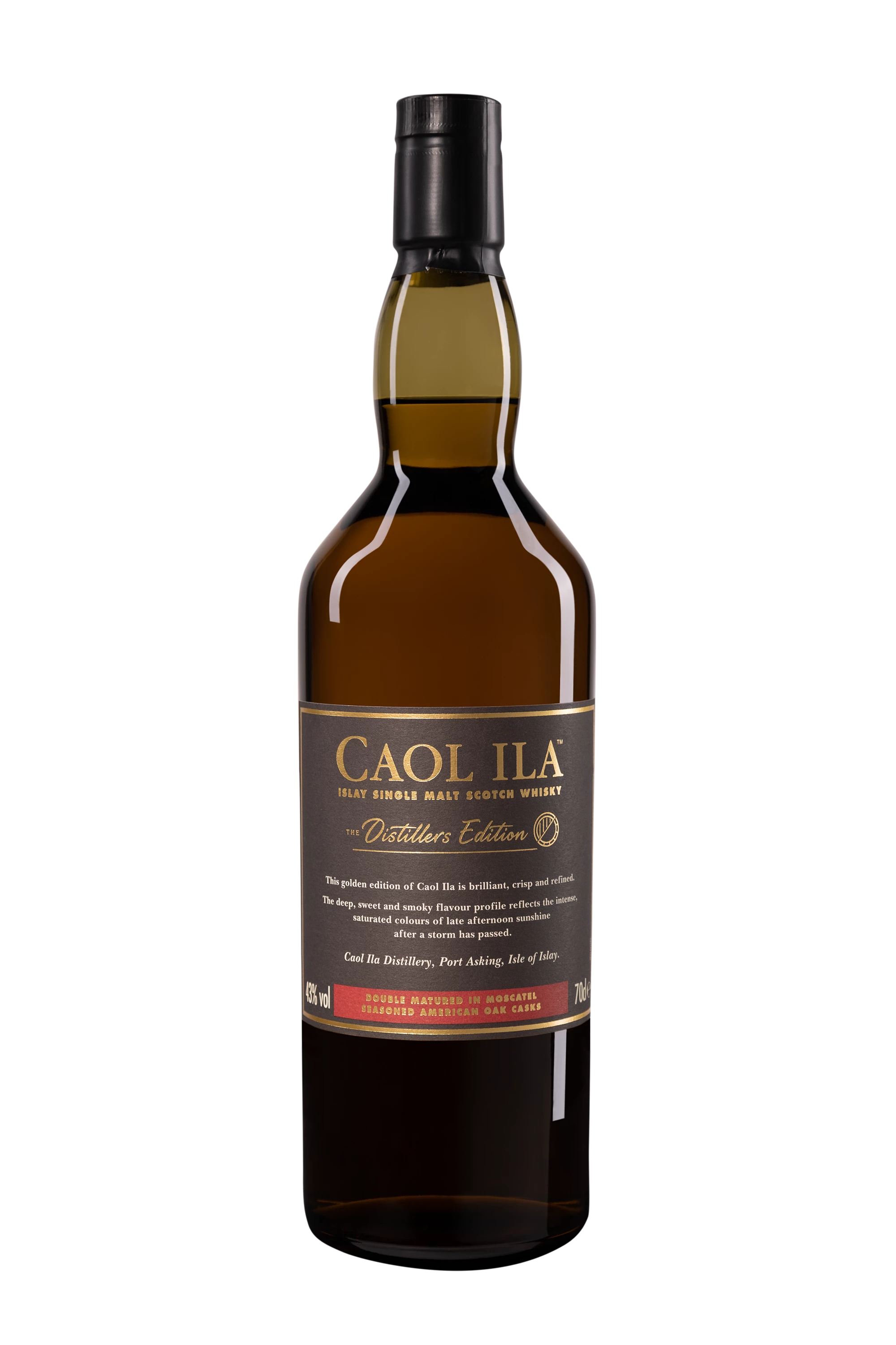 Caol Ila - Single Malt Scotch Whisky "The Distillers Edition" 43° Giftbox, 70cl