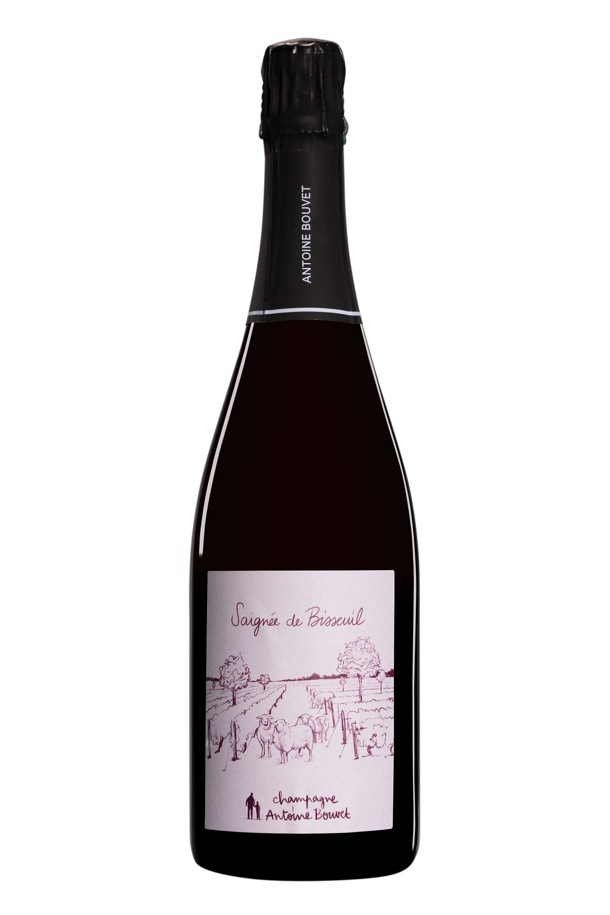 Domaine Antoine Bouvet - Champagne Extra-Brut Blanc de Noirs "Saignée de Bisseuil" Rosé Vendange 2022 Dégorgement 27 Oct. 2025 13.5°, 75cl
