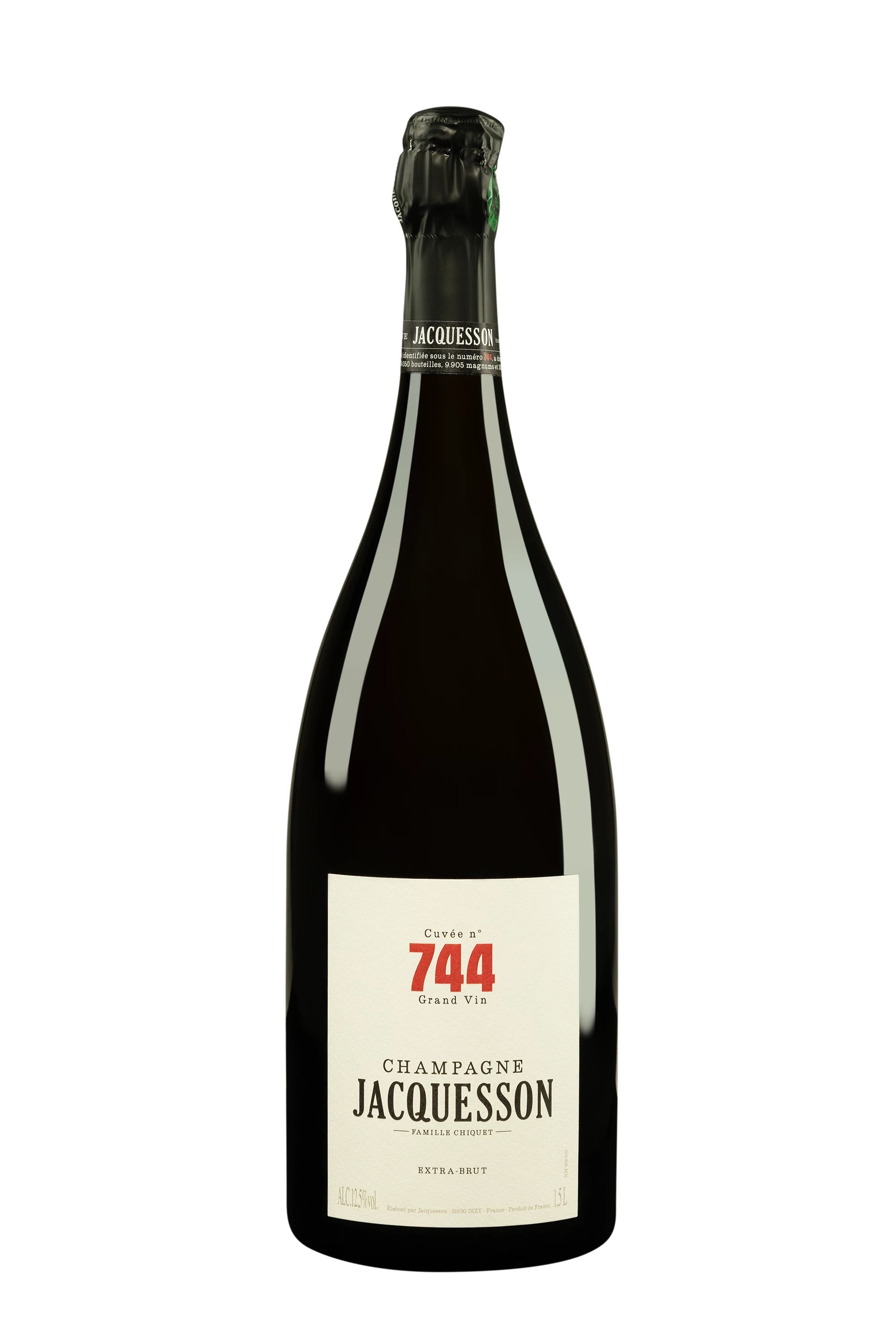 Domaine Jacquesson - Champagne Extra-Brut "744" Blanc NV Giftbox, 150cl