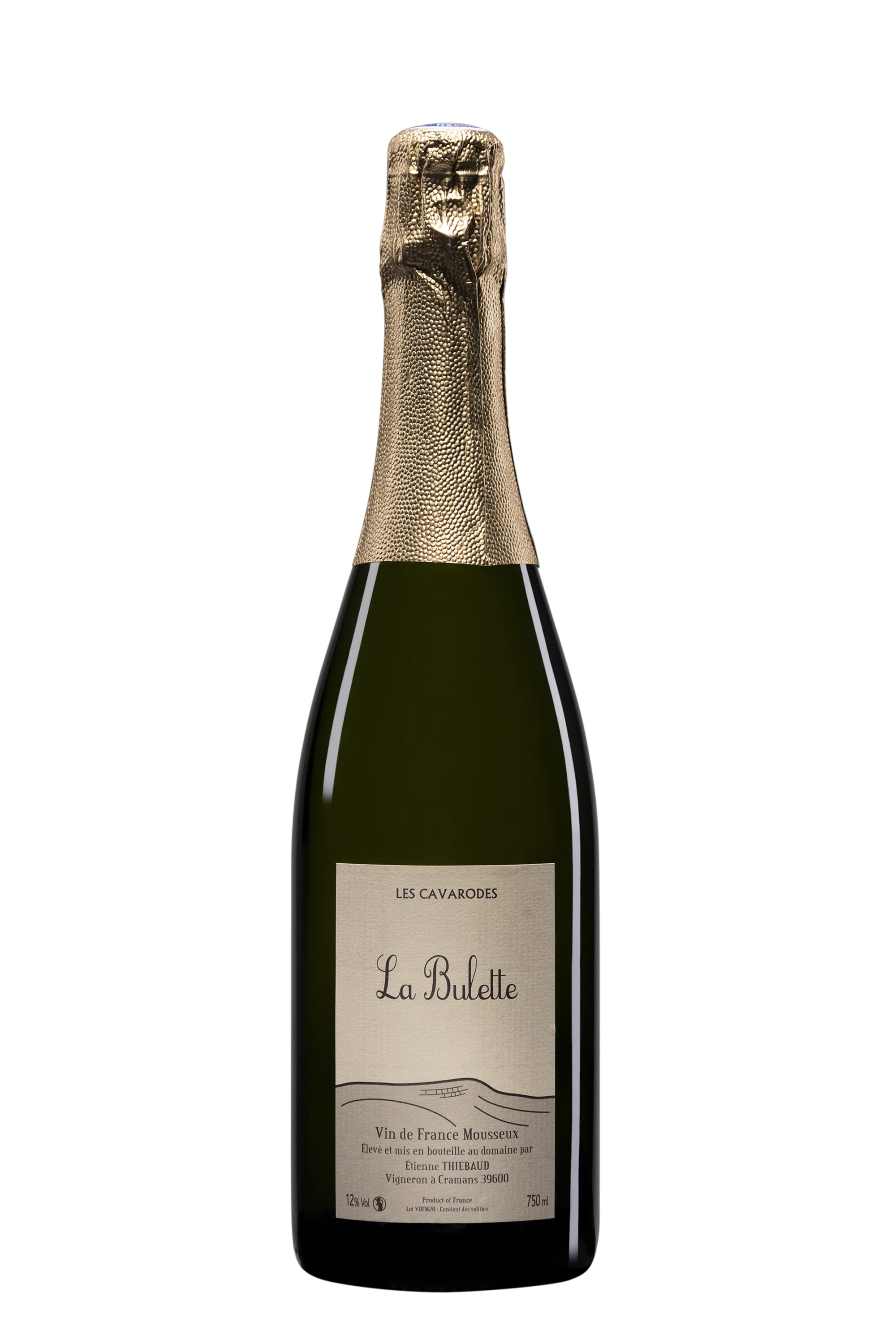 Domaine des Cavarodes - Vin de France Mousseux "La Bulette" Blanc NV, 75cl