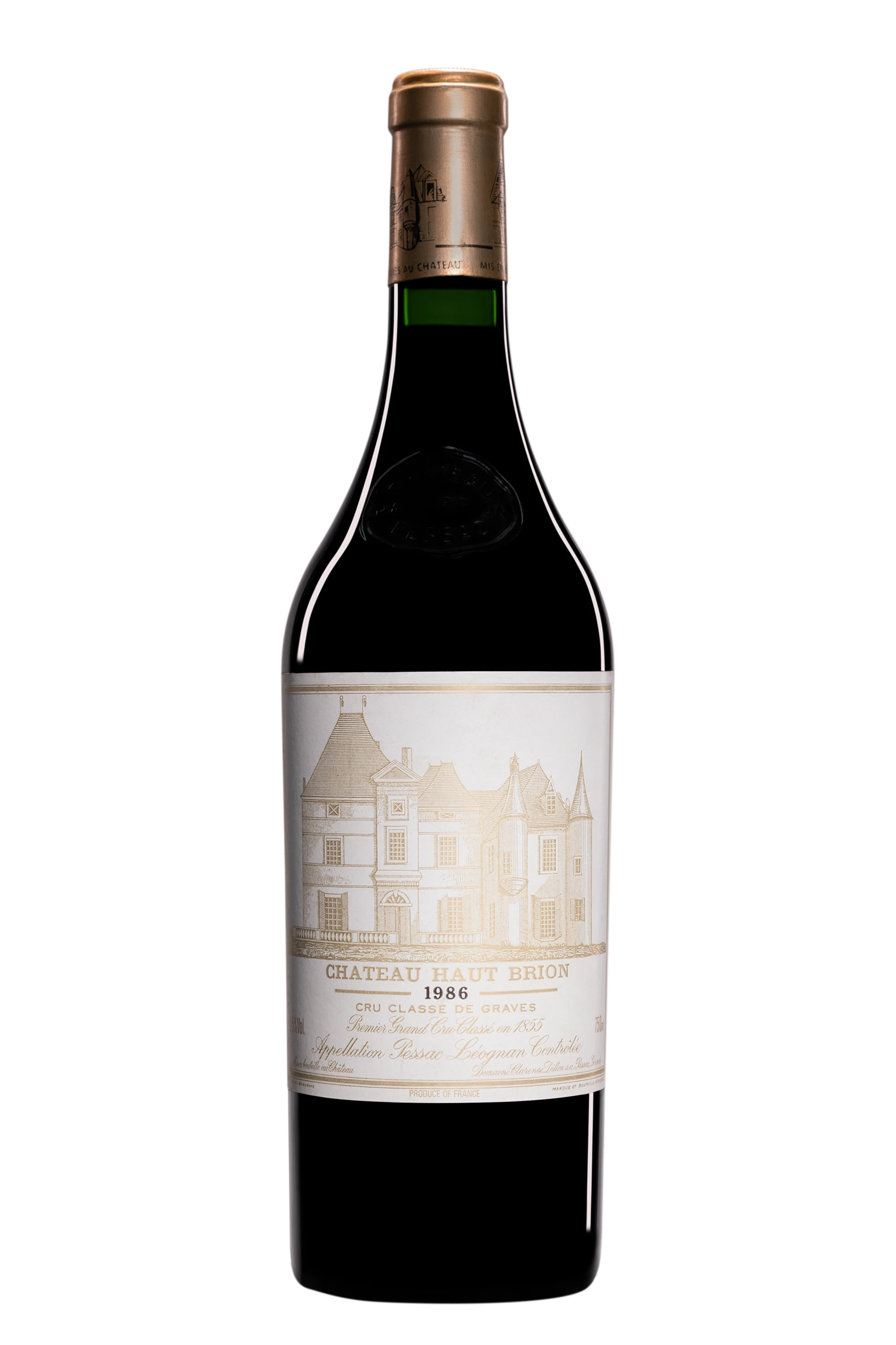 Château Haut-Brion - Pessac-Léognan 1er Grand Cru Classé "Premier Vin de Château Haut-Brion" Rouge 1986 12.5°, 75cl