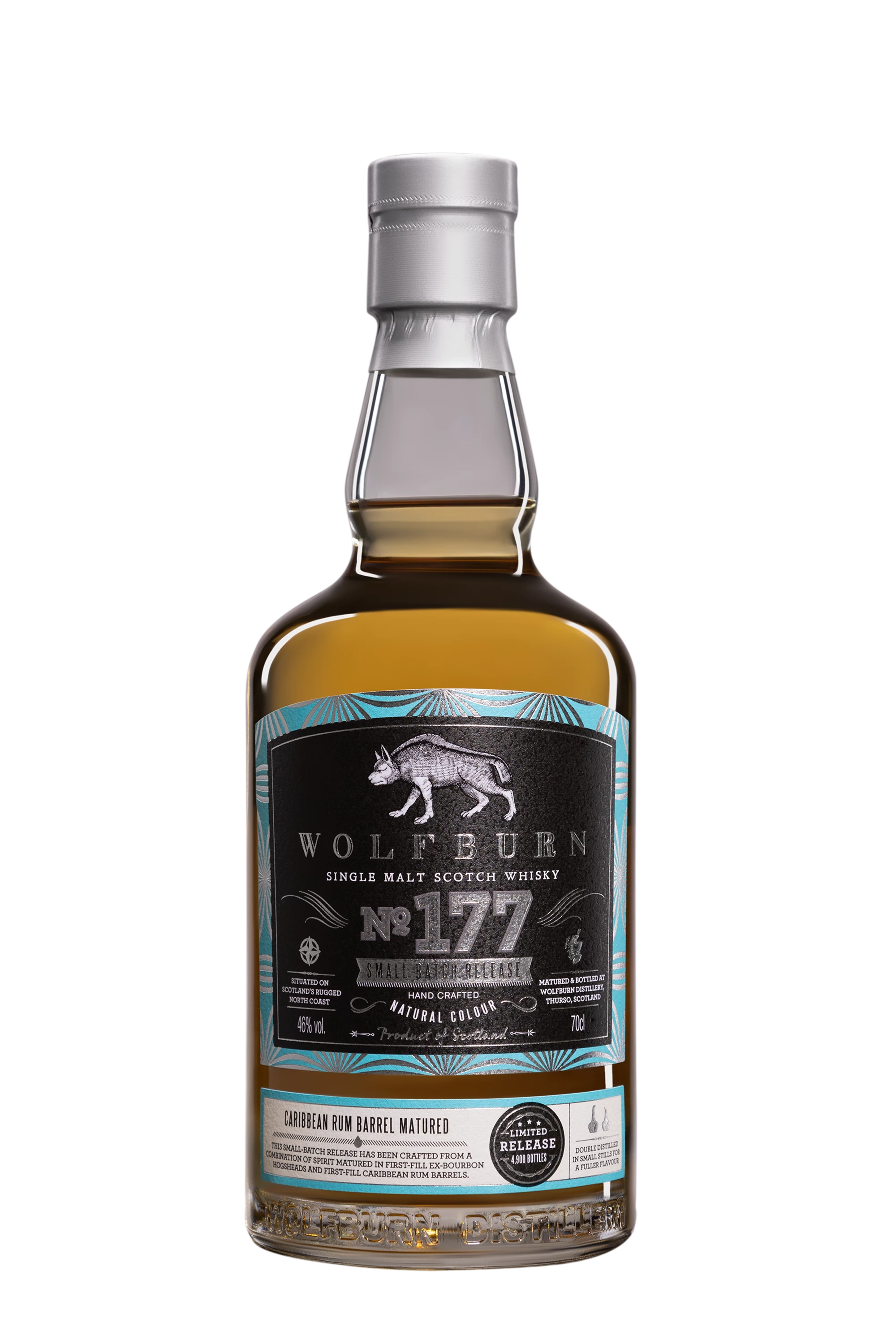 Wolfburn - Single Malt Scotch Whisky "Small Batch N°177" 46° Giftbox, 70cl