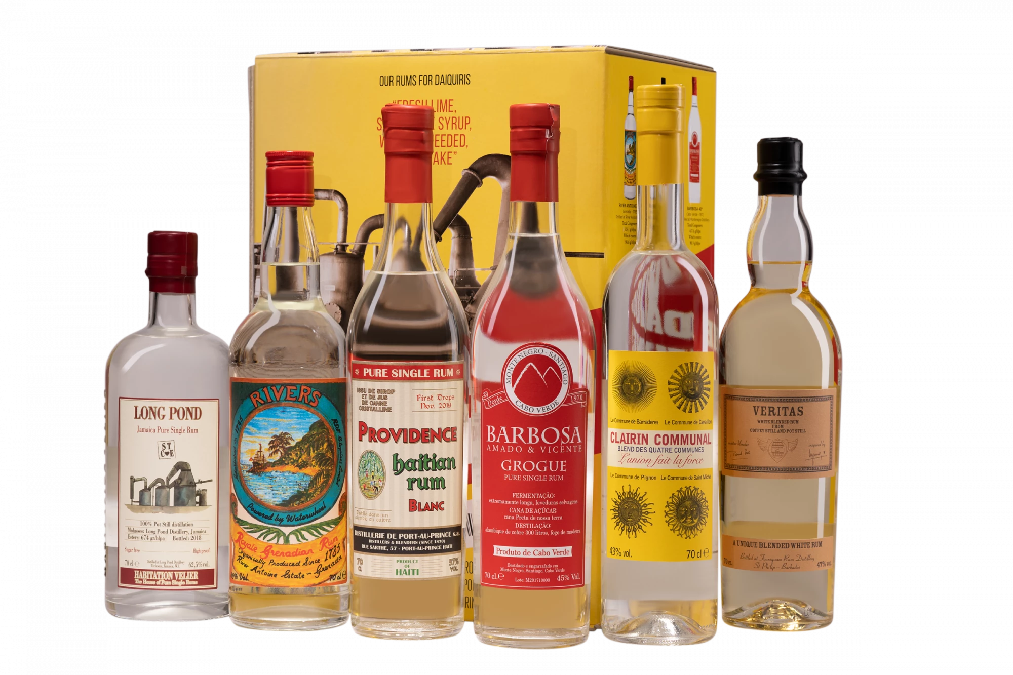 Vélier - Caisse Assortiment "The Daïquiri Machine !" Blanc NV, 420cl