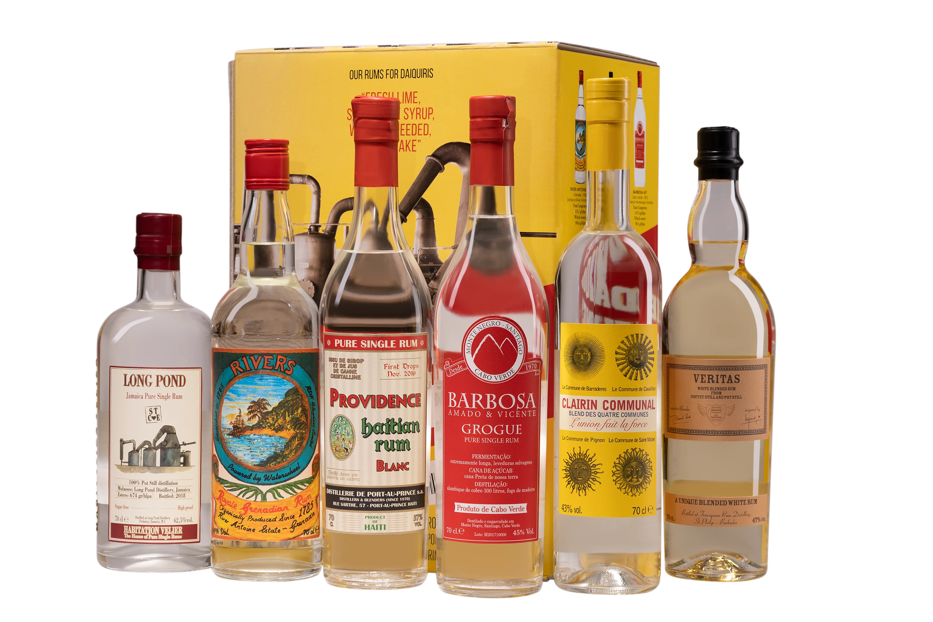 Vélier - Caisse Assortiment "The Daïquiri Machine !" Blanc NV, 420cl