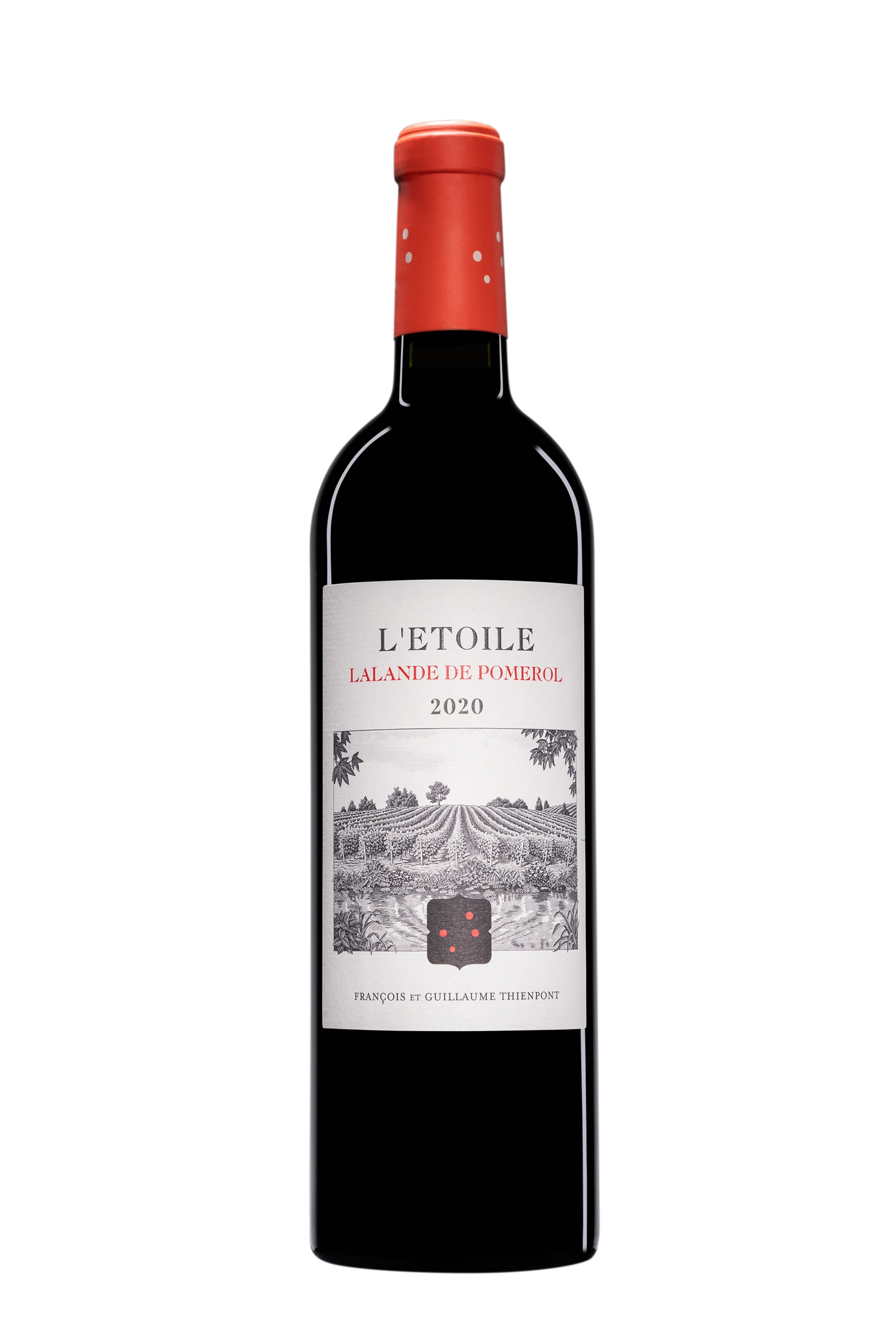 L'Etoile - Lalande de Pomerol Rouge 2020 14°, 75cl