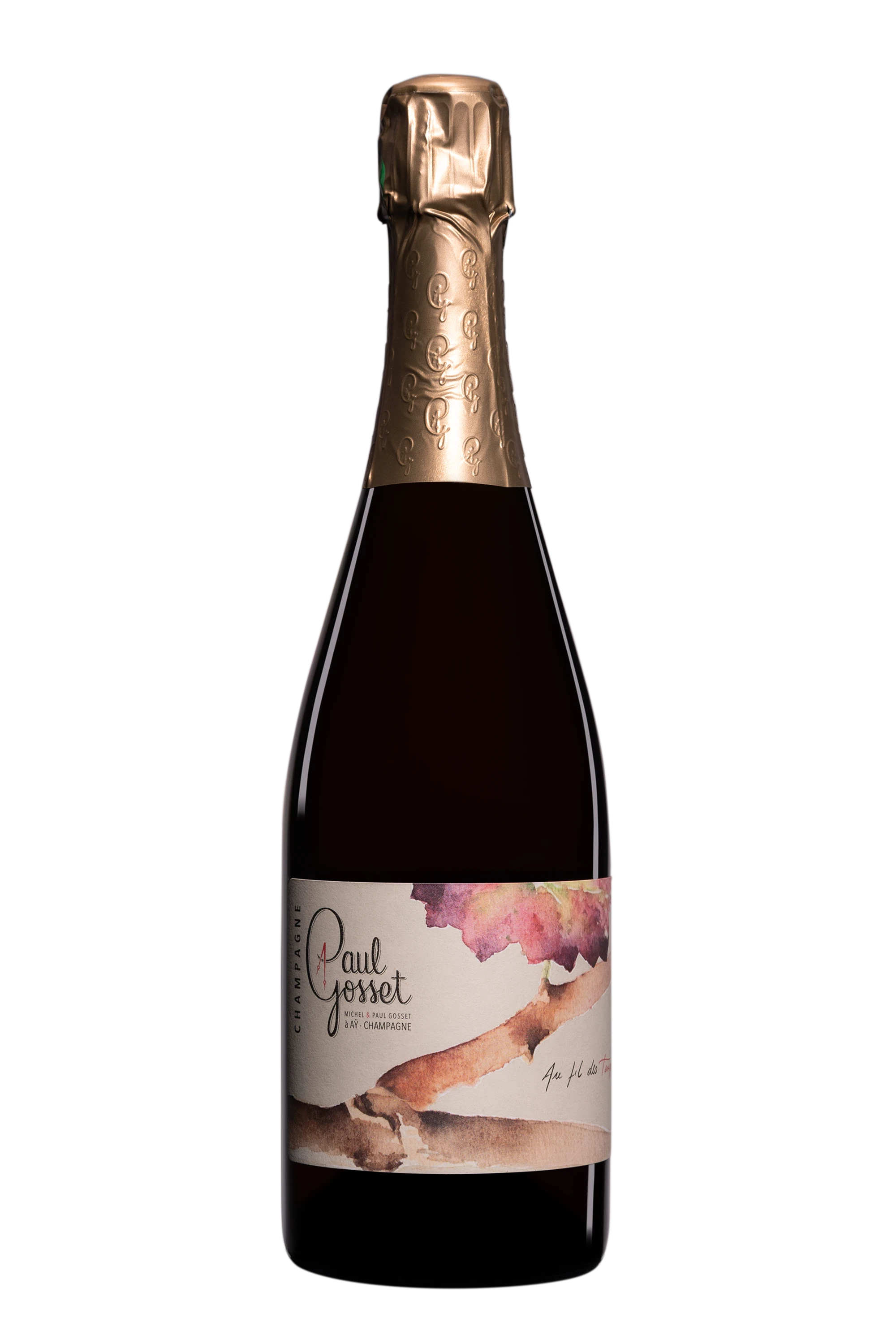 Domaine Paul Gosset - Champagne Extra-Brut "Au Fil des Temps : L'Automne" Rosé NV Dégorgement 05 Mar. 2025 12.5°, 75cl