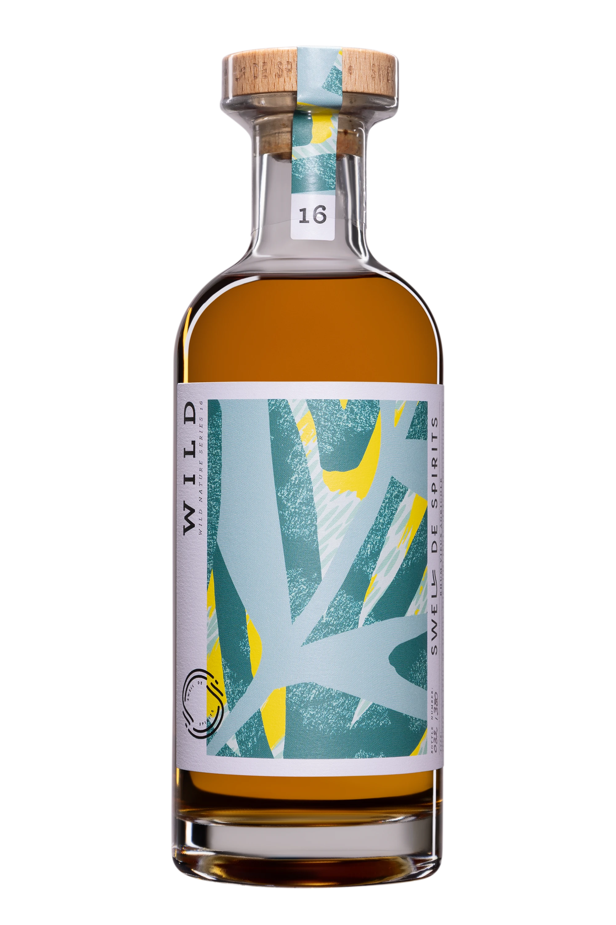 Swell de Spirits - Rhum Vieux Agricole de la Guadeloupe "Wild Nature N°16 - Montebelllo" Ambrée 63.9°, 50cl