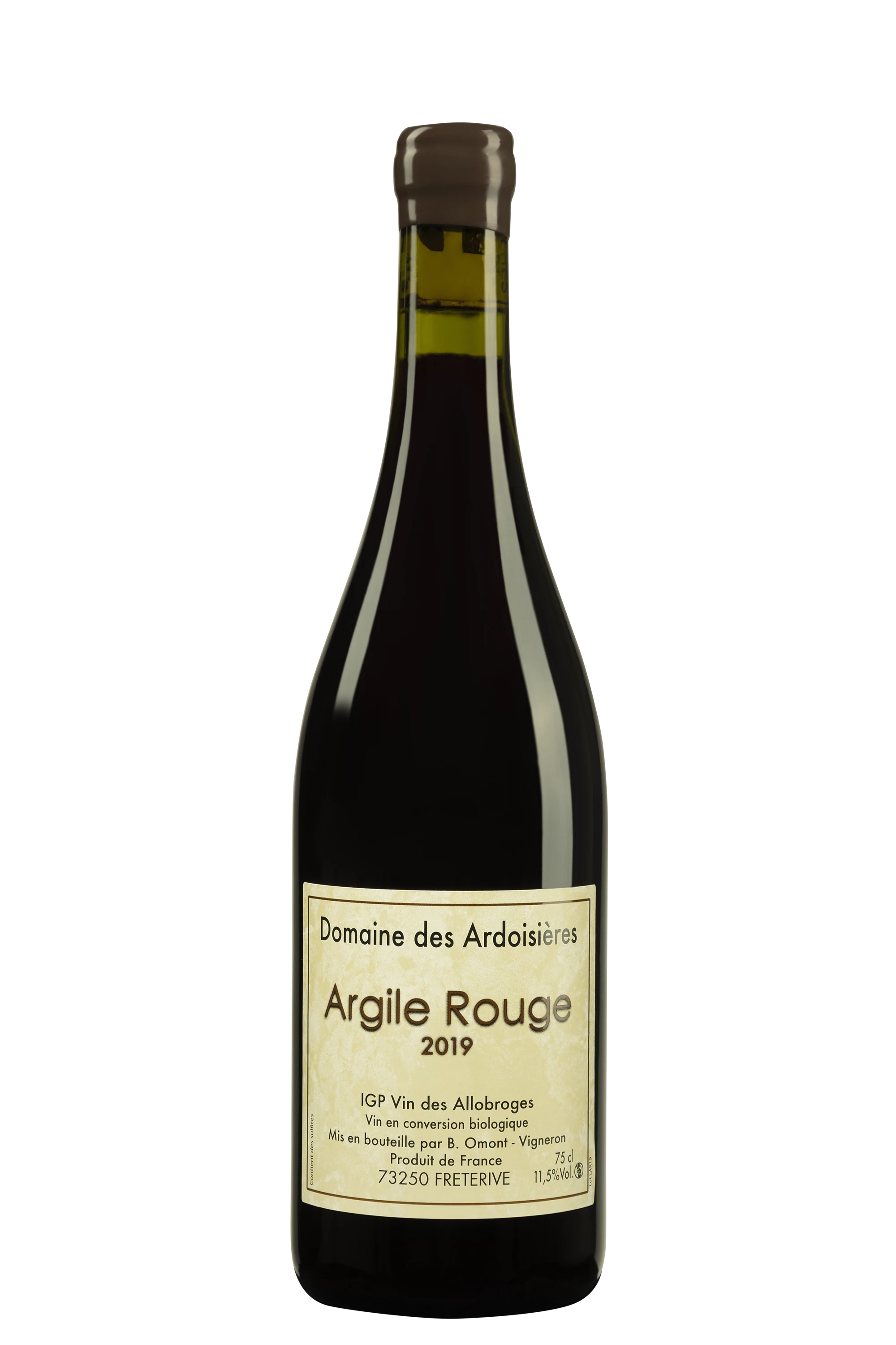 Domaine des Ardoisières - Vins des Allobroges "Argile" Rouge 2019, 75cl