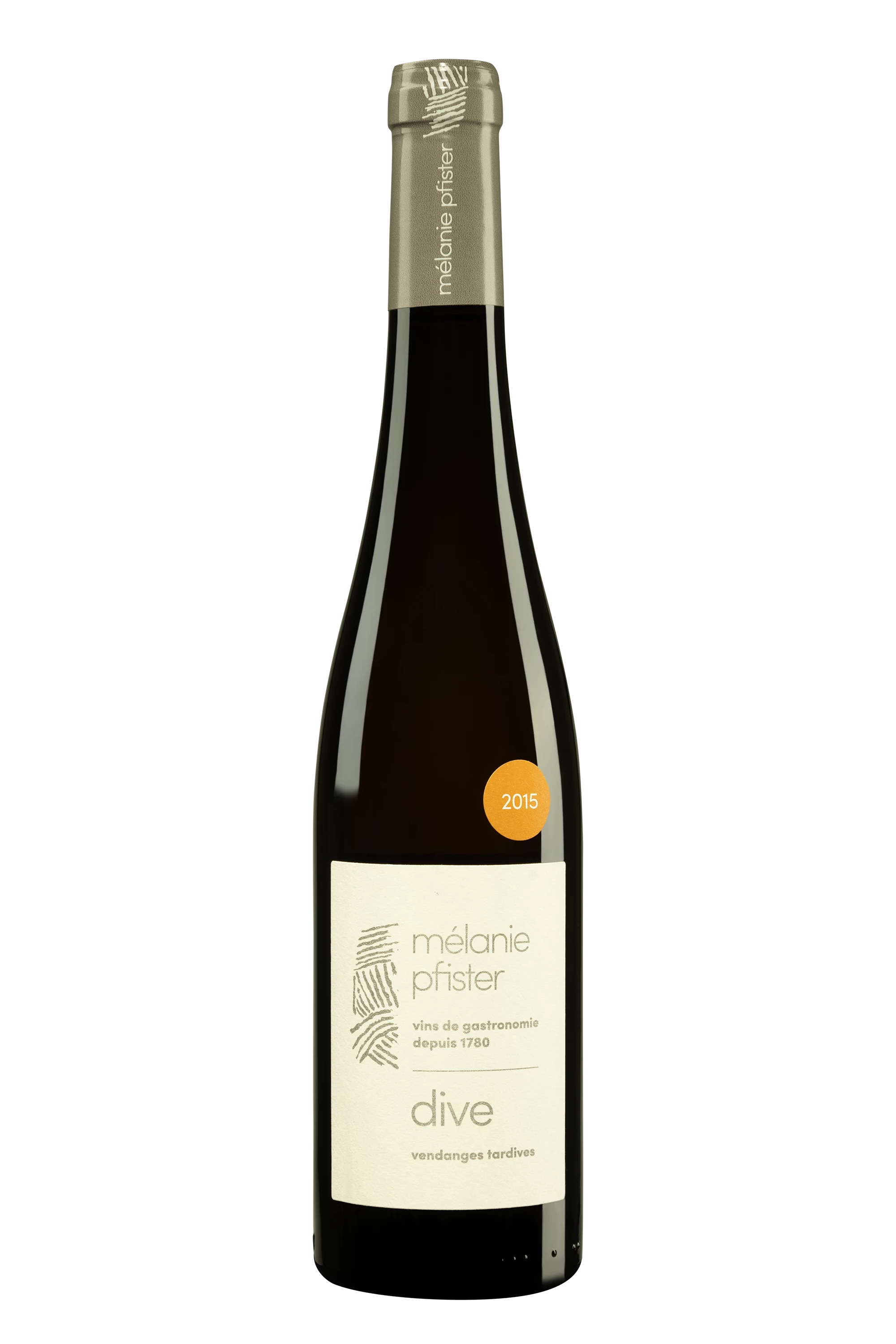 Domaine Melanie Pfister - Alsace  "Gewürztraminer Vendange Tardive - Dive Obere Hund" Blanc 2015, 50cl