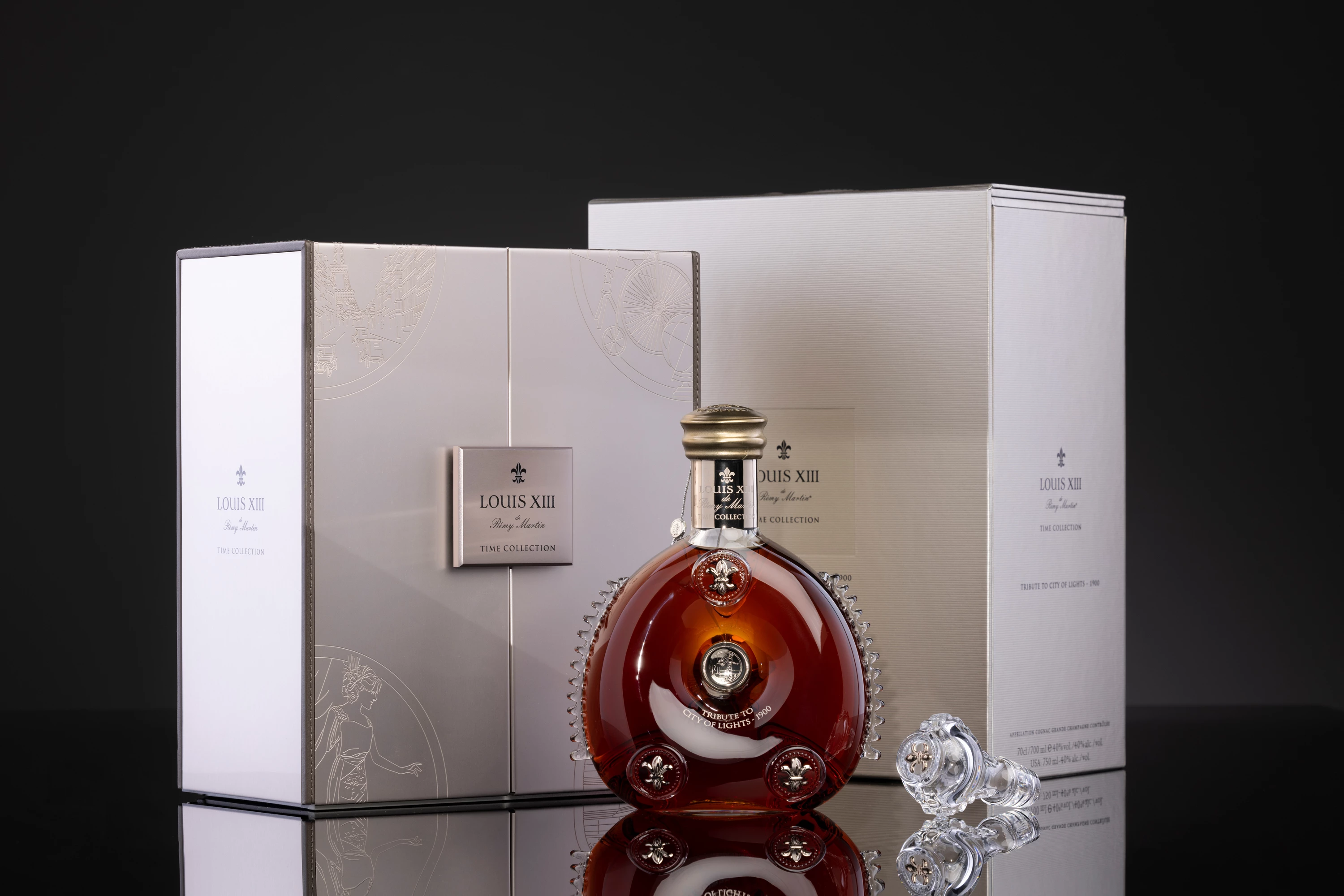 Rémy Martin - Cognac Grande Champagne "Louis XIII - Time Collection 2 : Tribute to City of Light 1900" 40° Giftbox, 70cl