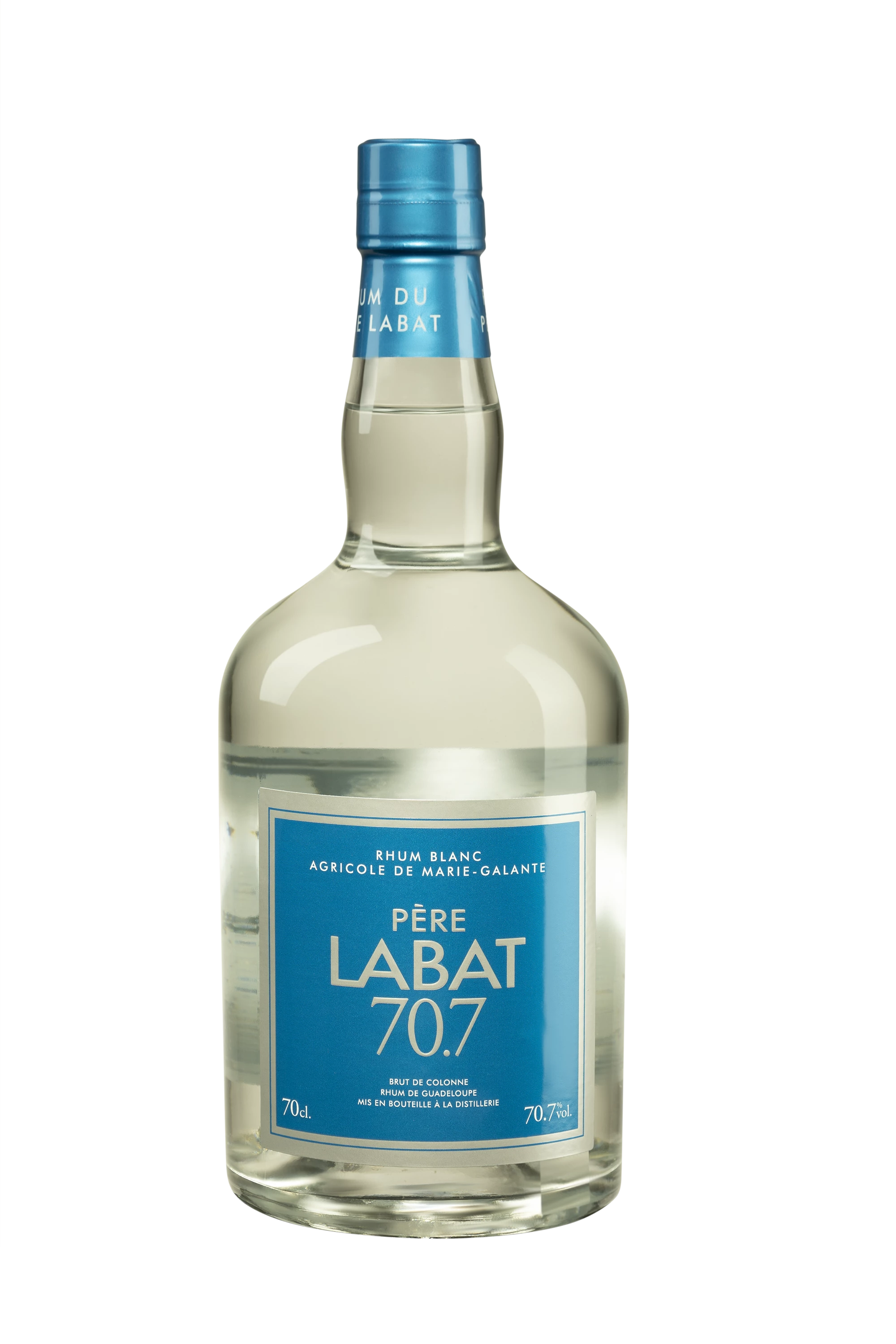 Père Labat - Rhum Agricole de Guadeloupe "707 - Brut de Colonne" Blanc 70.7° Giftbox, 70cl
