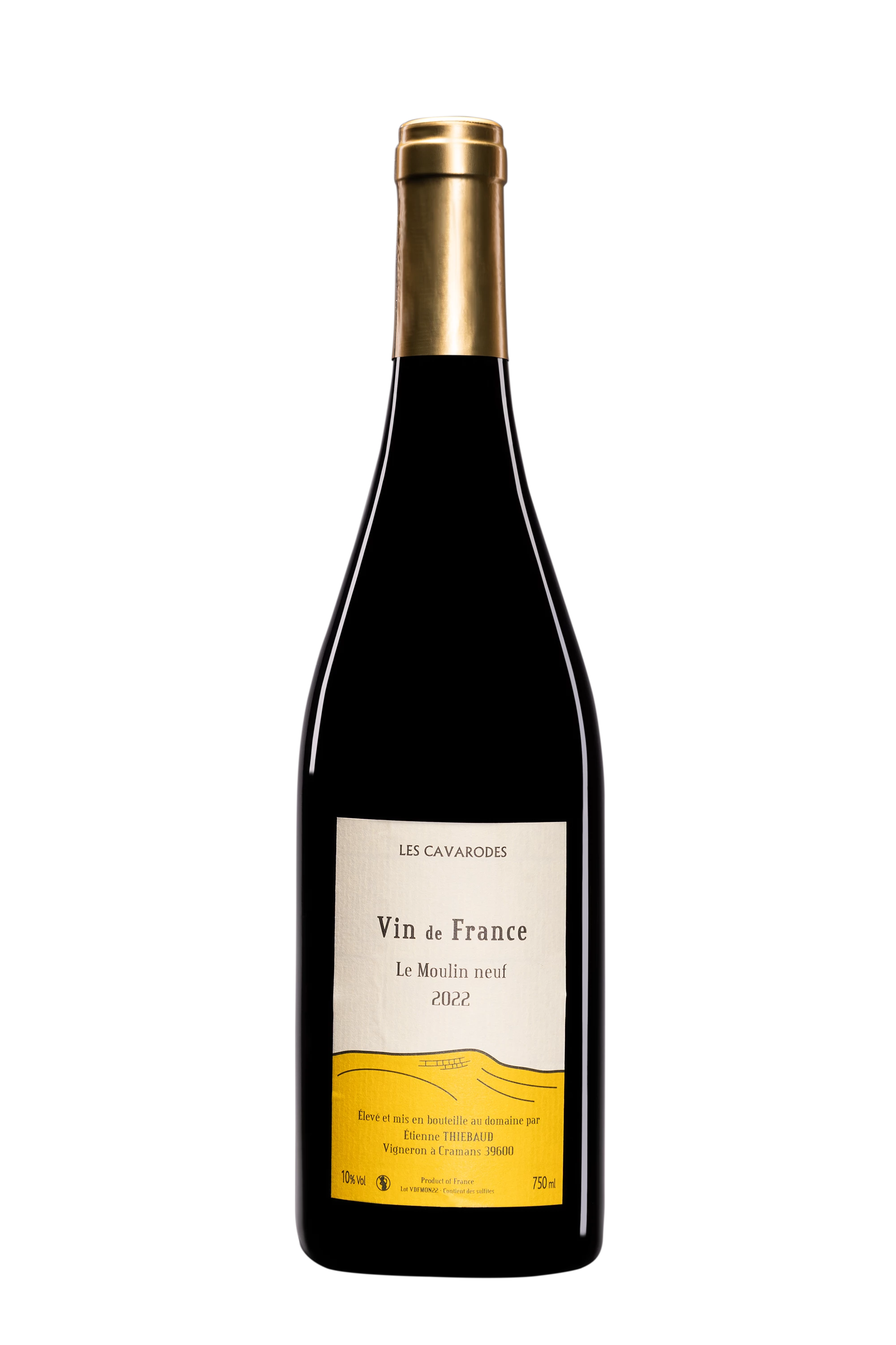 Domaine de Cavarodes - Vin de France "Le Moulin Neuf" Rouge 2022, 75cl